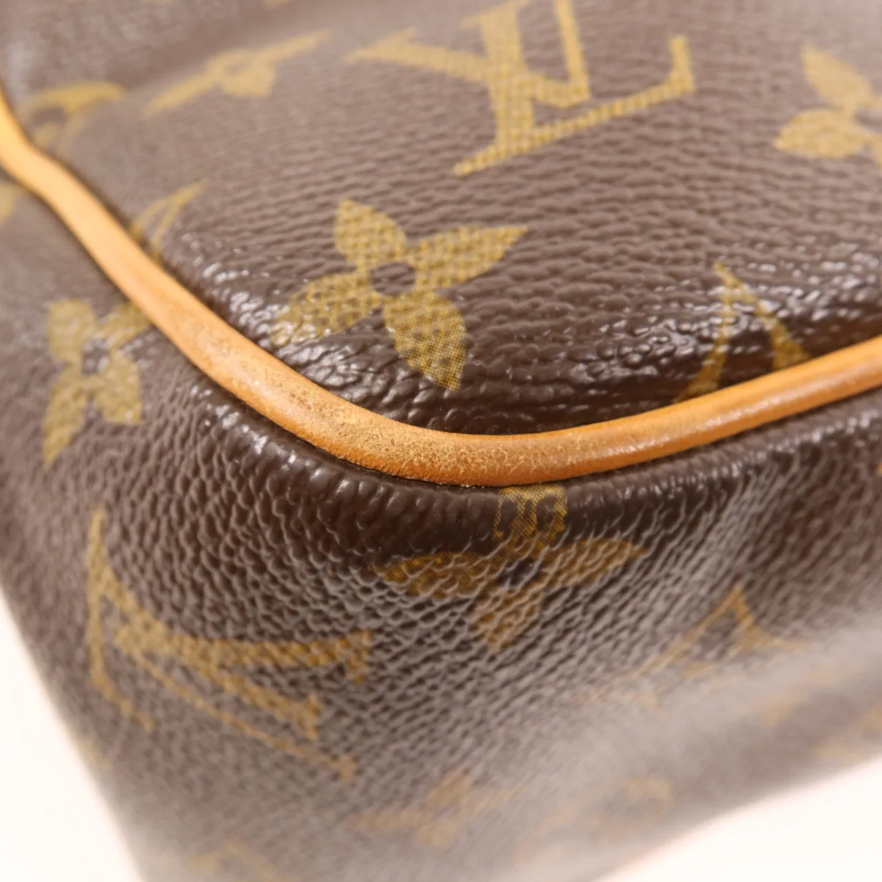 LOUIS VUITTON Batignolles M51153 肩背包 塗層帆布 棕色 / Brown 塗層帆布 中古品B - 縮圖 12