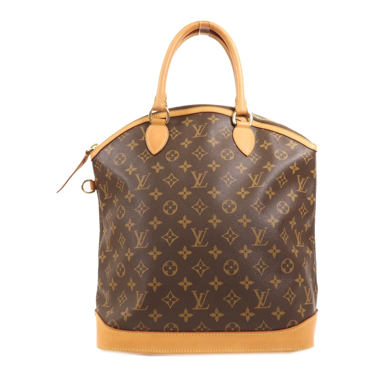 LOUIS VUITTON Lockit Vertical M40103 手提包 塗層帆布 棕色 / Brown