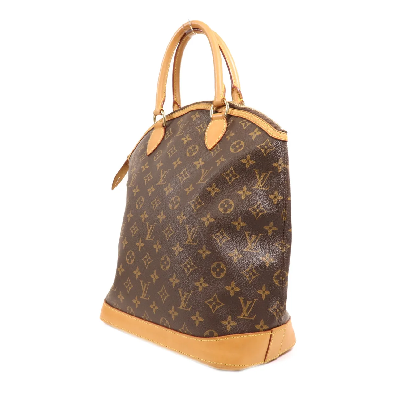 LOUIS VUITTON Lockit Vertical M40103 手提包 塗層帆布 棕色 / Brown 塗層帆布 中古品B - 縮圖 3