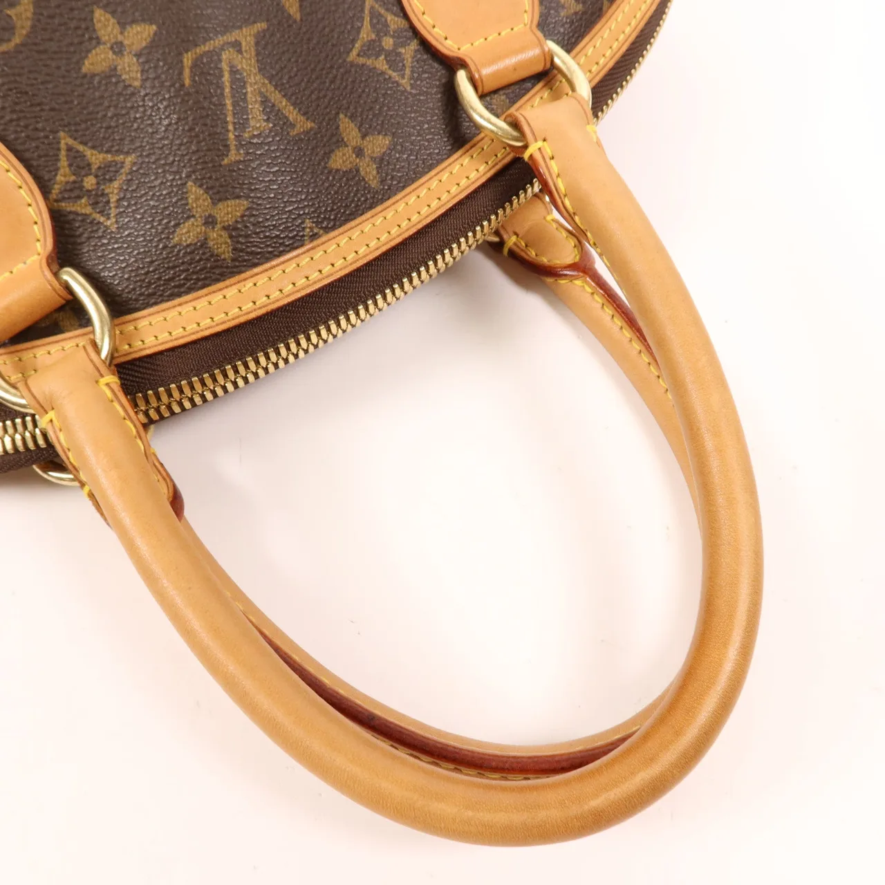 LOUIS VUITTON Lockit Vertical M40103 手提包 塗層帆布 棕色 / Brown 塗層帆布 中古品B - 縮圖 8