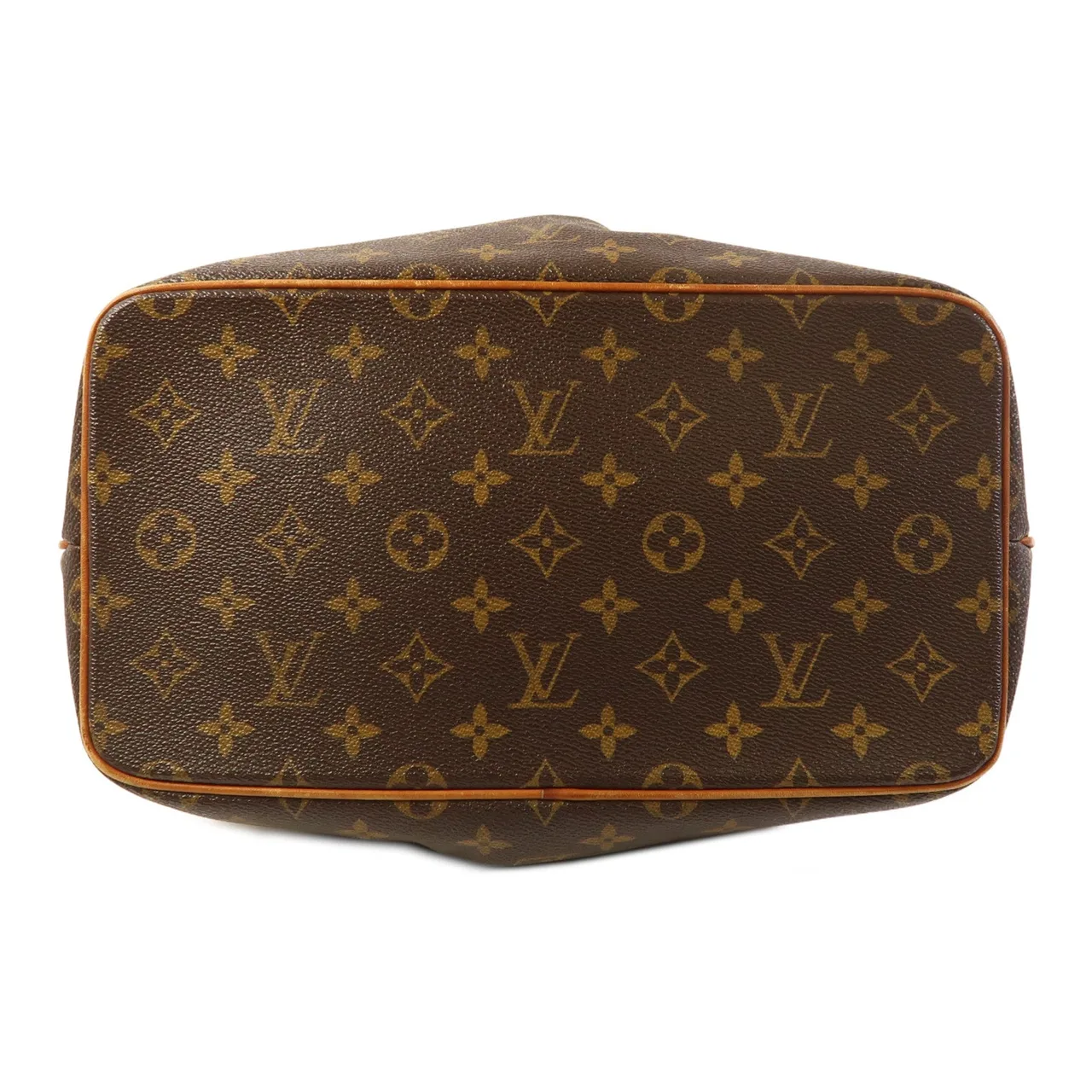 LOUIS VUITTON Palermo M40145 兩用包 塗層帆布 棕色 塗層帆布 中古品B - 縮圖 4