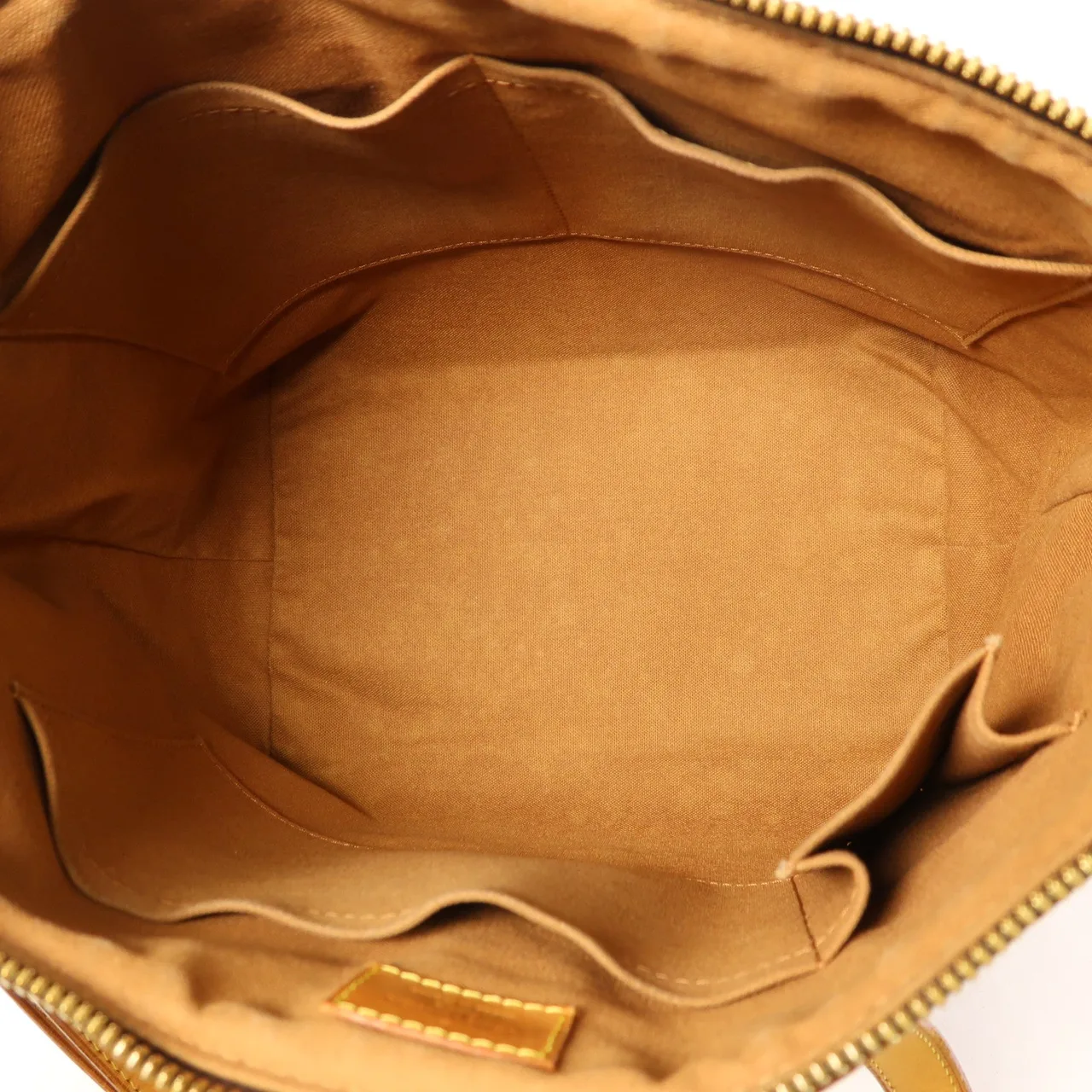 LOUIS VUITTON Palermo M40145 兩用包 塗層帆布 棕色 塗層帆布 中古品B - 縮圖 5