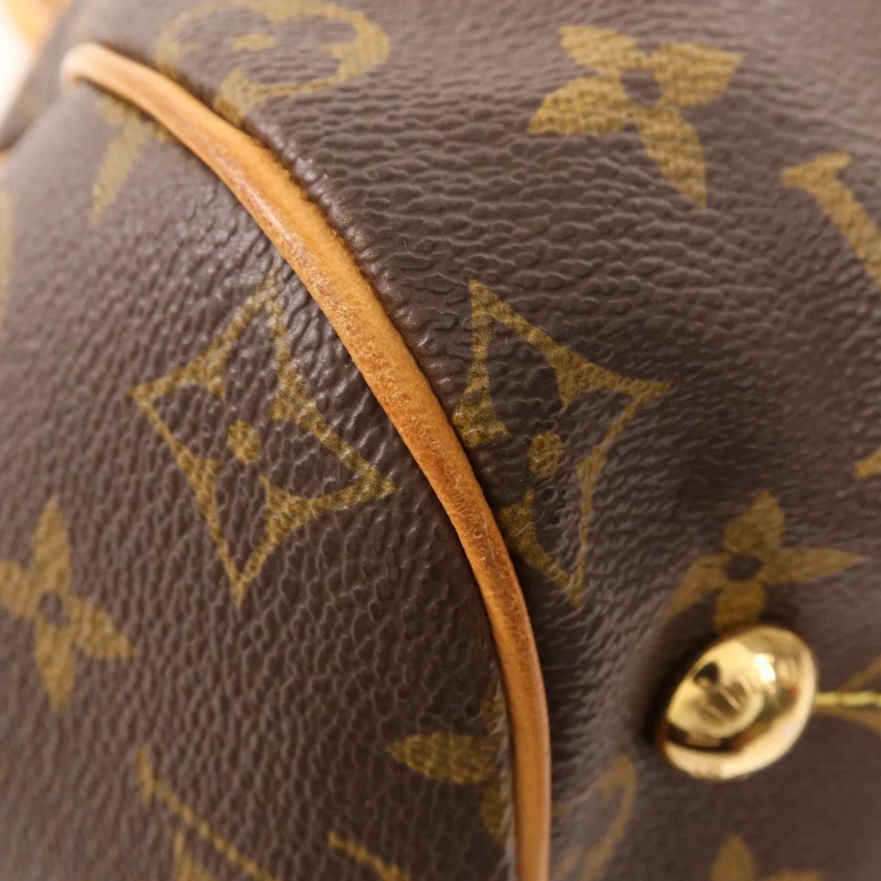 LOUIS VUITTON Tivoli M40144 肩背包 塗層帆布 棕色 / Brown 塗層帆布 中古品B - 縮圖 10