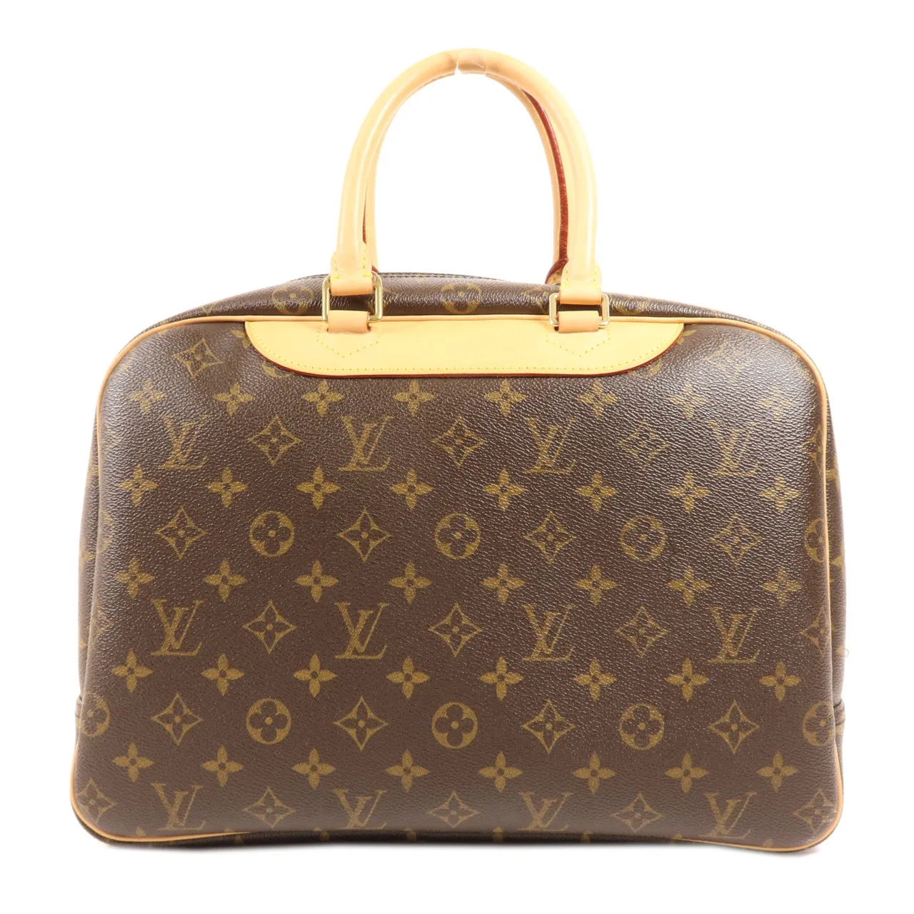 LOUIS VUITTON Deauville M47270 手提包 塗層帆布 棕色 塗層帆布 中古品A - 縮圖 2