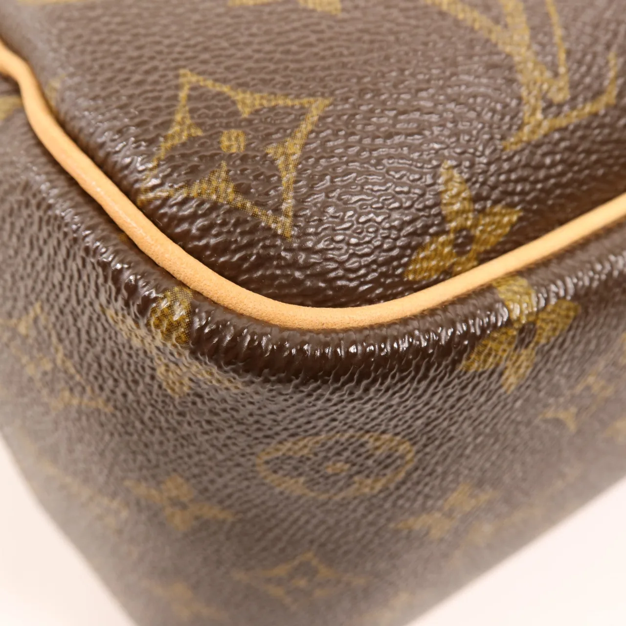 LOUIS VUITTON Deauville M47270 手提包 塗層帆布 棕色 塗層帆布 中古品A - 縮圖 11