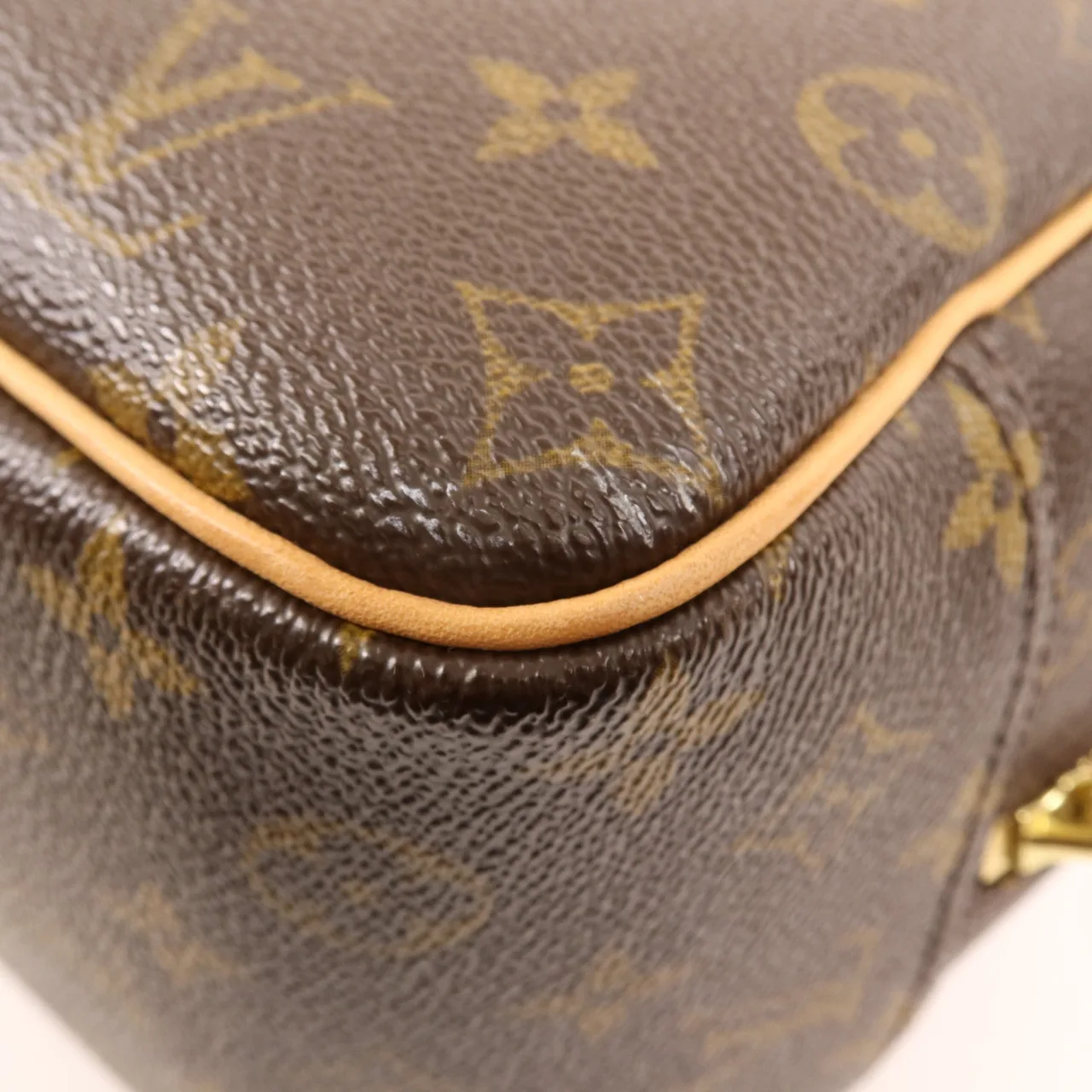 LOUIS VUITTON Deauville M47270 手提包 塗層帆布 棕色 塗層帆布 中古品A - 縮圖 12