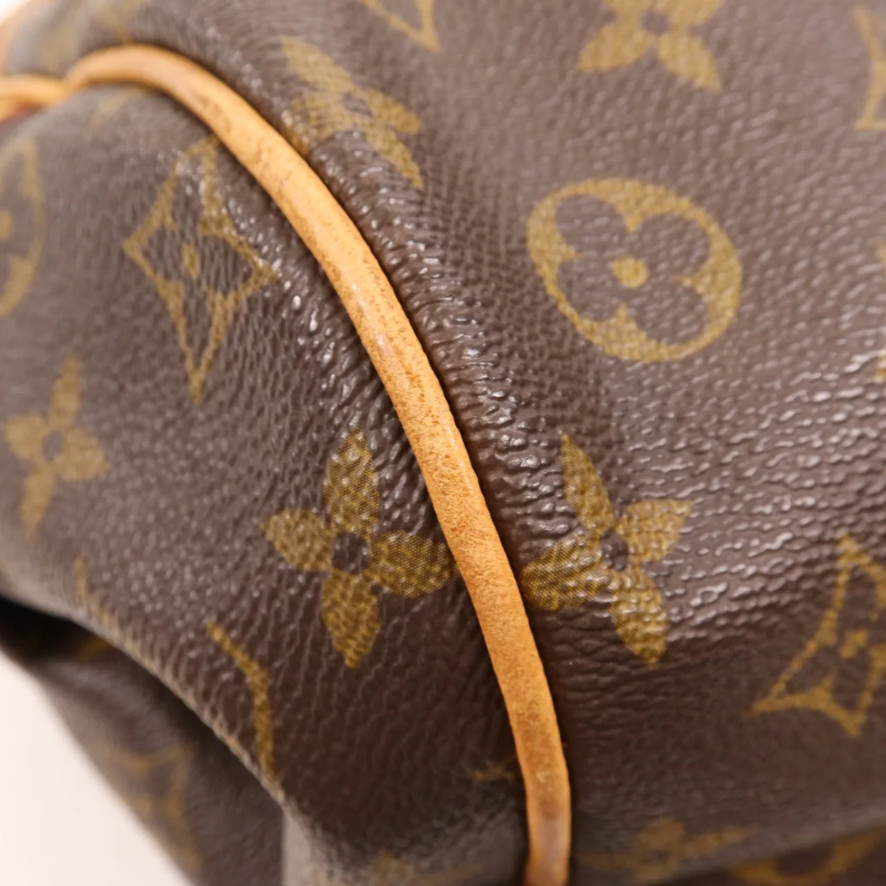 LOUIS VUITTON Montorgueil M95566 肩背包 塗層帆布 棕色 塗層帆布 中古品B - 縮圖 12