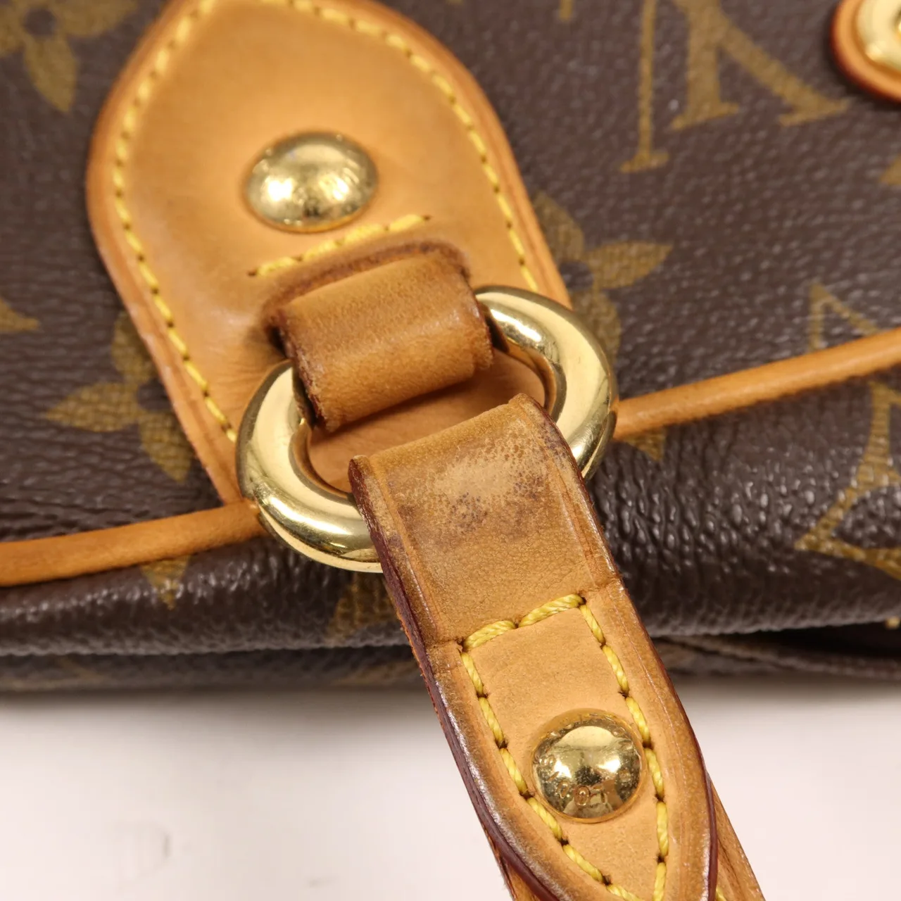 LOUIS VUITTON Montorgueil M95566 肩背包 塗層帆布 棕色 塗層帆布 中古品B - 縮圖 15