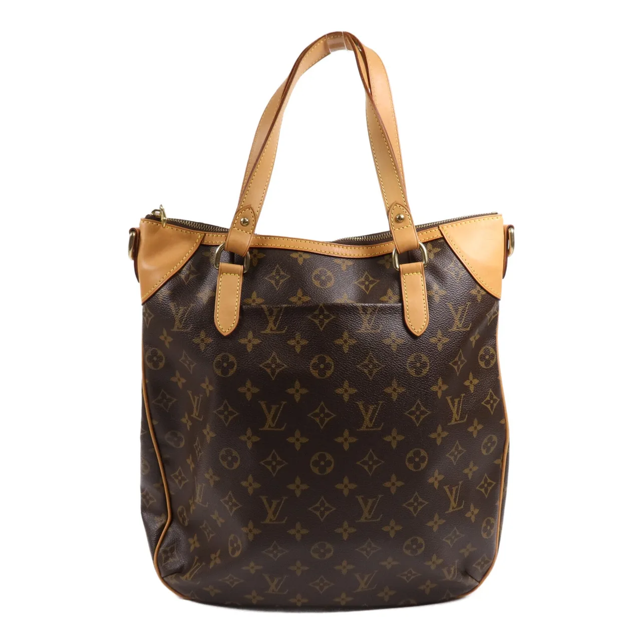 LOUIS VUITTON Odeon M56388 兩用包 塗層帆布 棕色 塗層帆布 中古品B - 縮圖 3