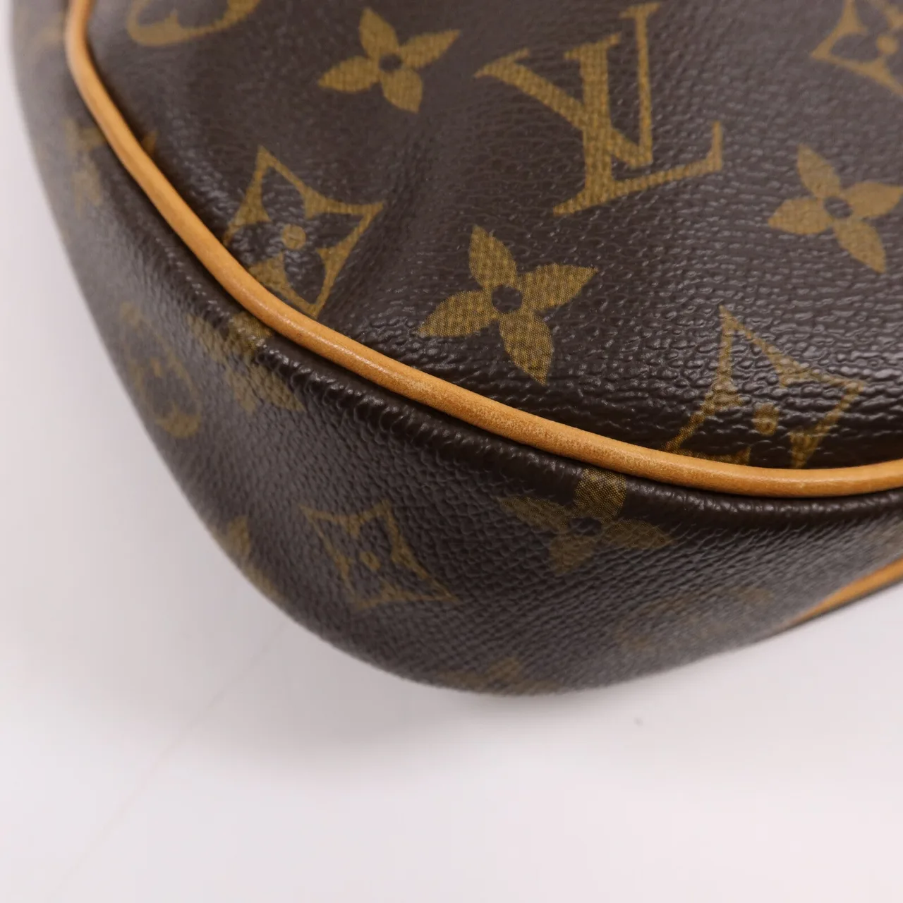 LOUIS VUITTON Odeon M56388 兩用包 塗層帆布 棕色 塗層帆布 中古品B - 縮圖 6