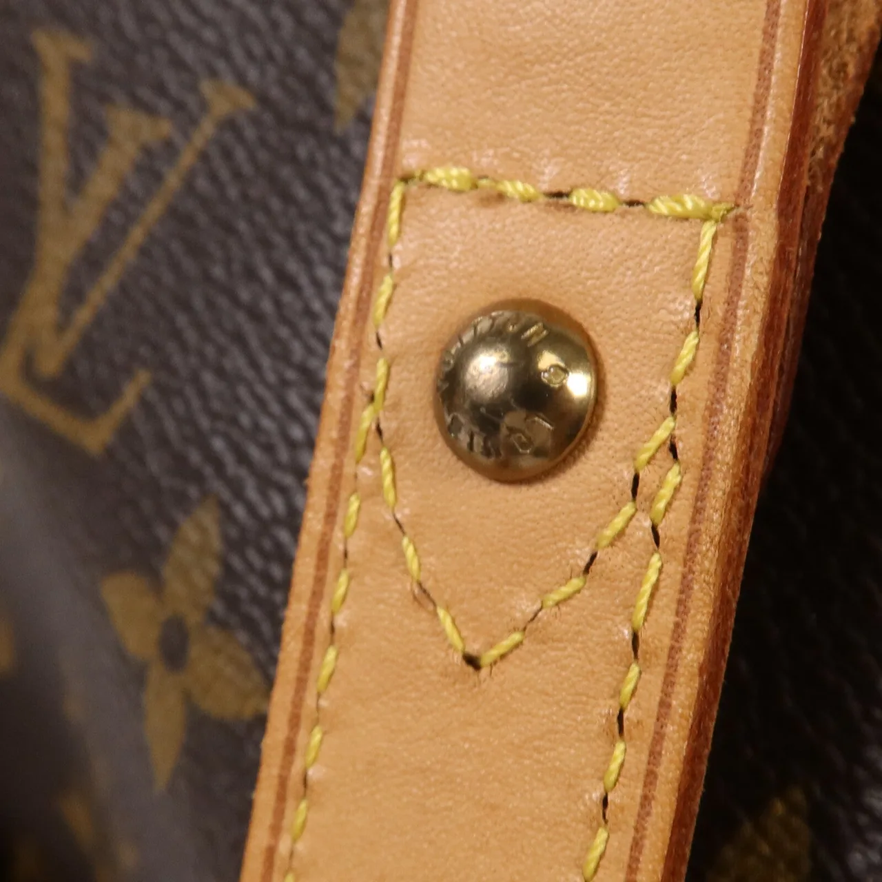 LOUIS VUITTON Odeon M56388 兩用包 塗層帆布 棕色 塗層帆布 中古品B - 縮圖 12