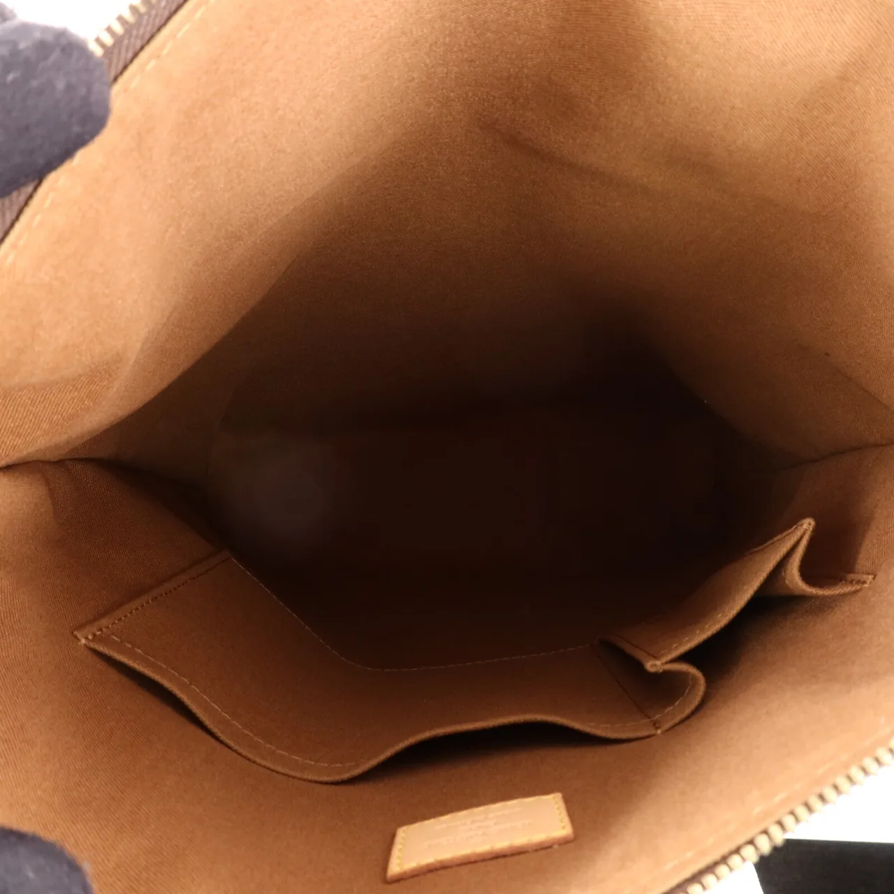 LOUIS VUITTON Odeon M56388 兩用包 塗層帆布 棕色 塗層帆布 中古品B - 縮圖 13