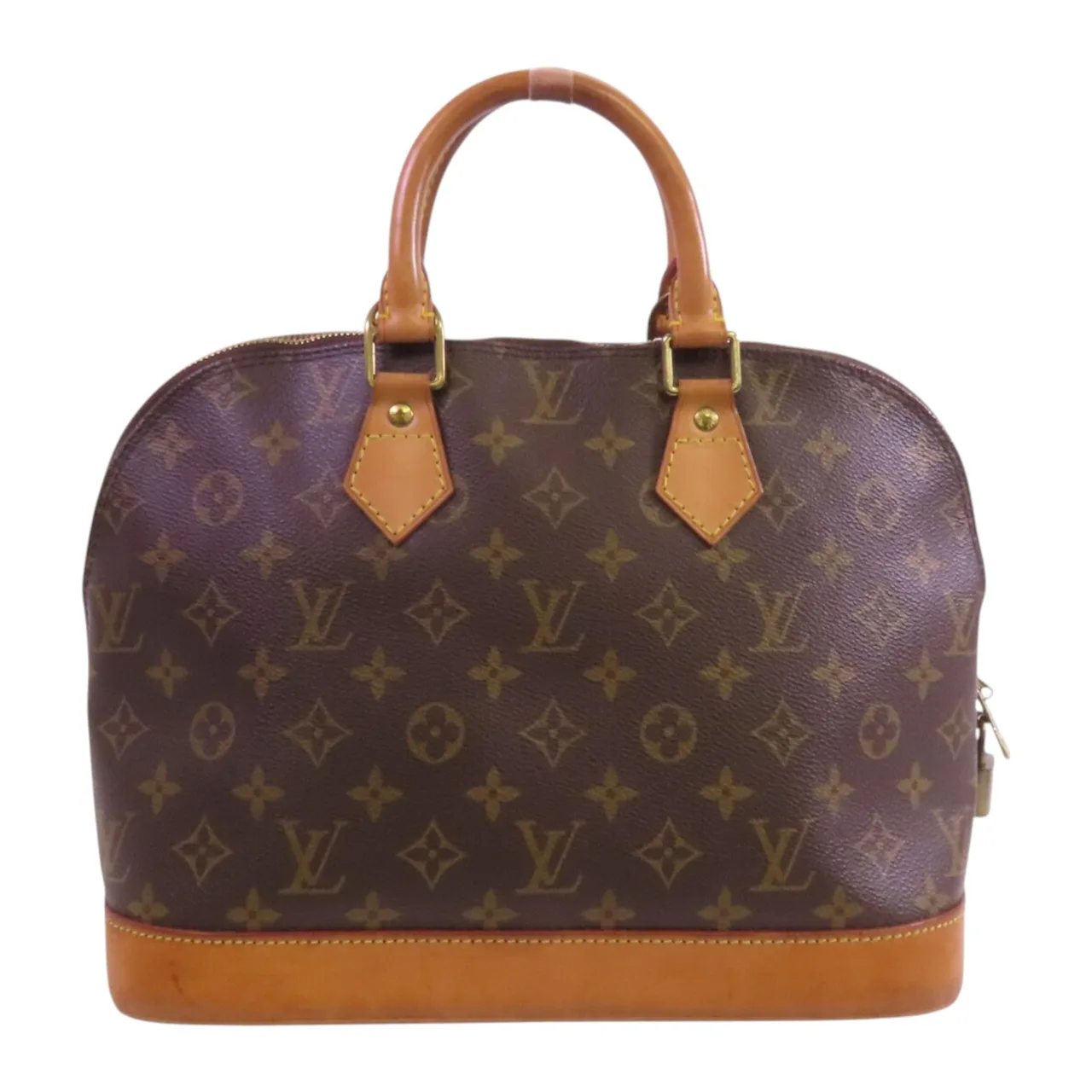 LOUIS VUITTON Alma M51130 手提包 塗層帆布 棕色 / Brown