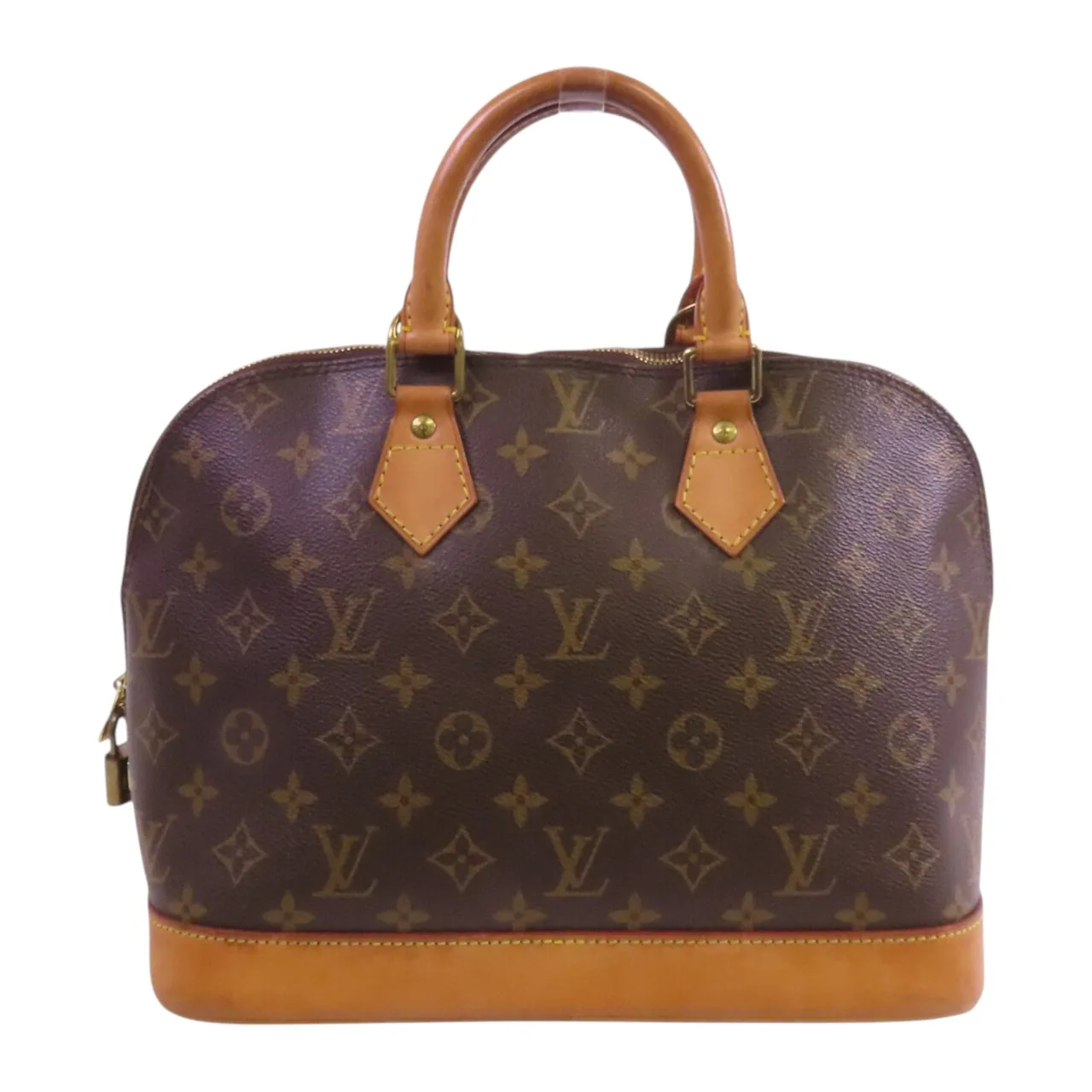 LOUIS VUITTON Alma M51130 手提包 塗層帆布 棕色 / Brown 塗層帆布 中古品B - 縮圖 2