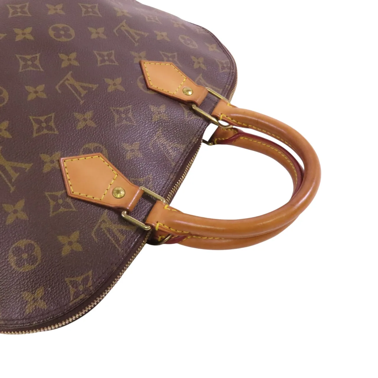 LOUIS VUITTON Alma M51130 手提包 塗層帆布 棕色 / Brown 塗層帆布 中古品B - 縮圖 8