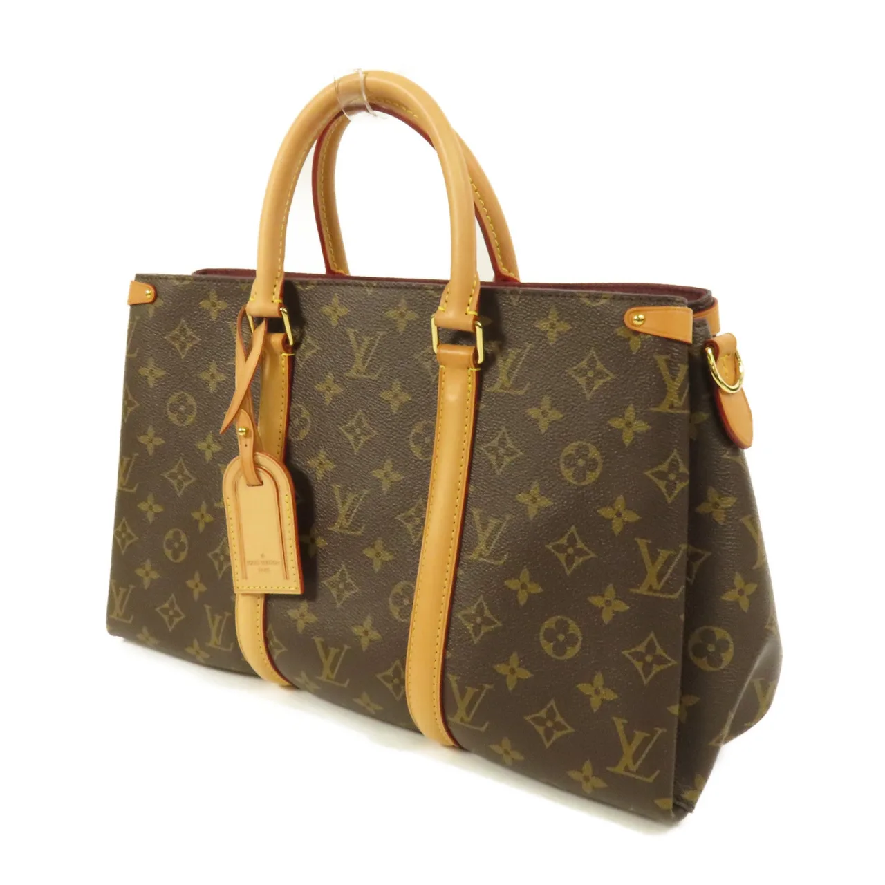 LOUIS VUITTON Soufflot M44816 2-Way Bag Coated Canvas 棕色 / Brown Coated Canvas Rank A - Thumbnail 3