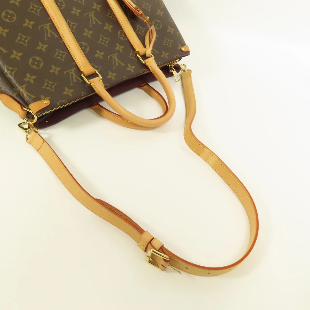 LOUIS VUITTON Soufflot M44816 2-Way Bag Coated Canvas 棕色 / Brown Coated Canvas Rank A - Thumbnail 5