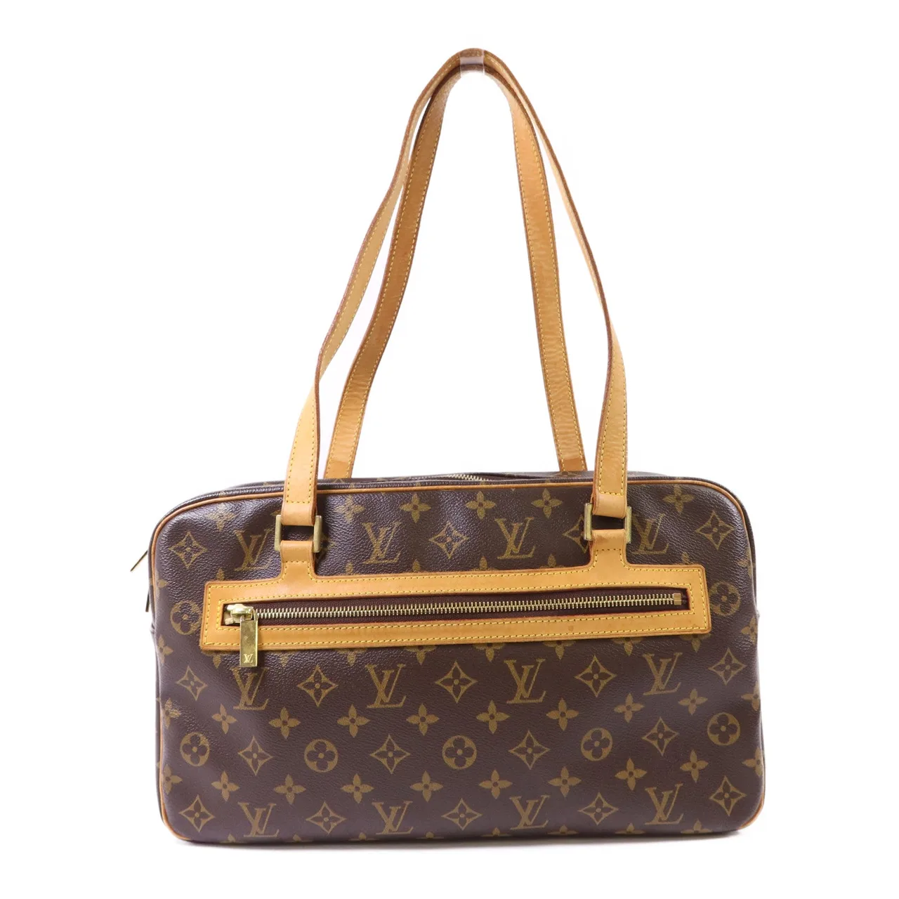 LOUIS VUITTON M51181 Shoulder Bag Coated Canvas 棕色 / Brown