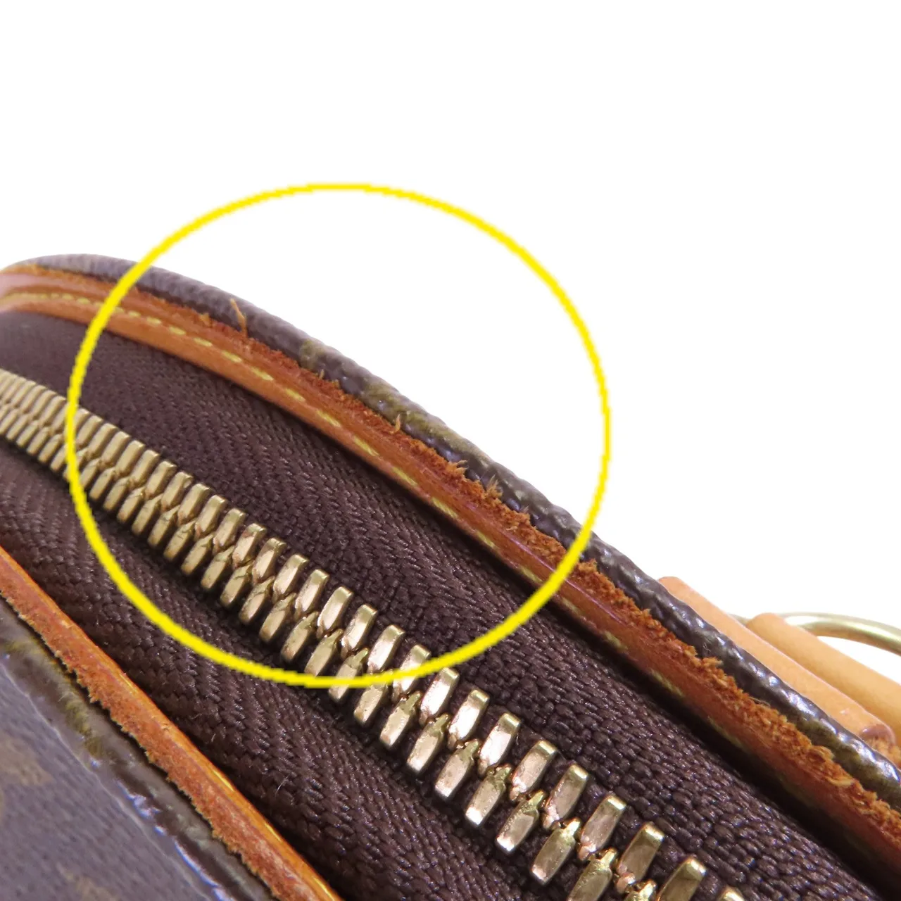 LOUIS VUITTON M51127 Handbag Coated Canvas 棕色 / Brown Coated Canvas Rank A - Thumbnail 16