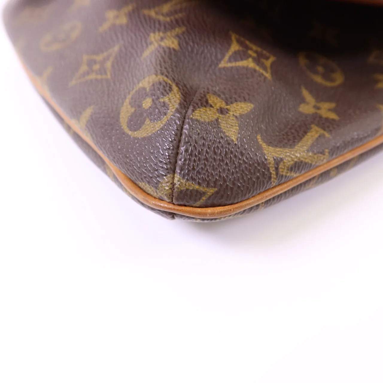 LOUIS VUITTON Musette Salsa M51258 肩背包 塗層帆布 棕色 塗層帆布 中古品B - 縮圖 12