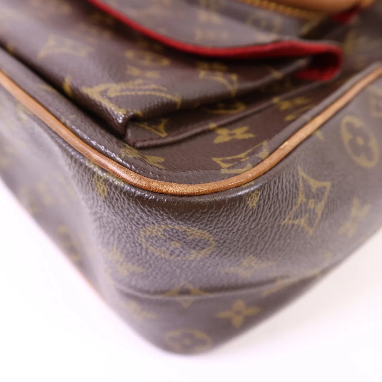 LOUIS VUITTON Excentri-cite M51161 手提包 塗層帆布 棕色 塗層帆布 中古品B - 縮圖 14