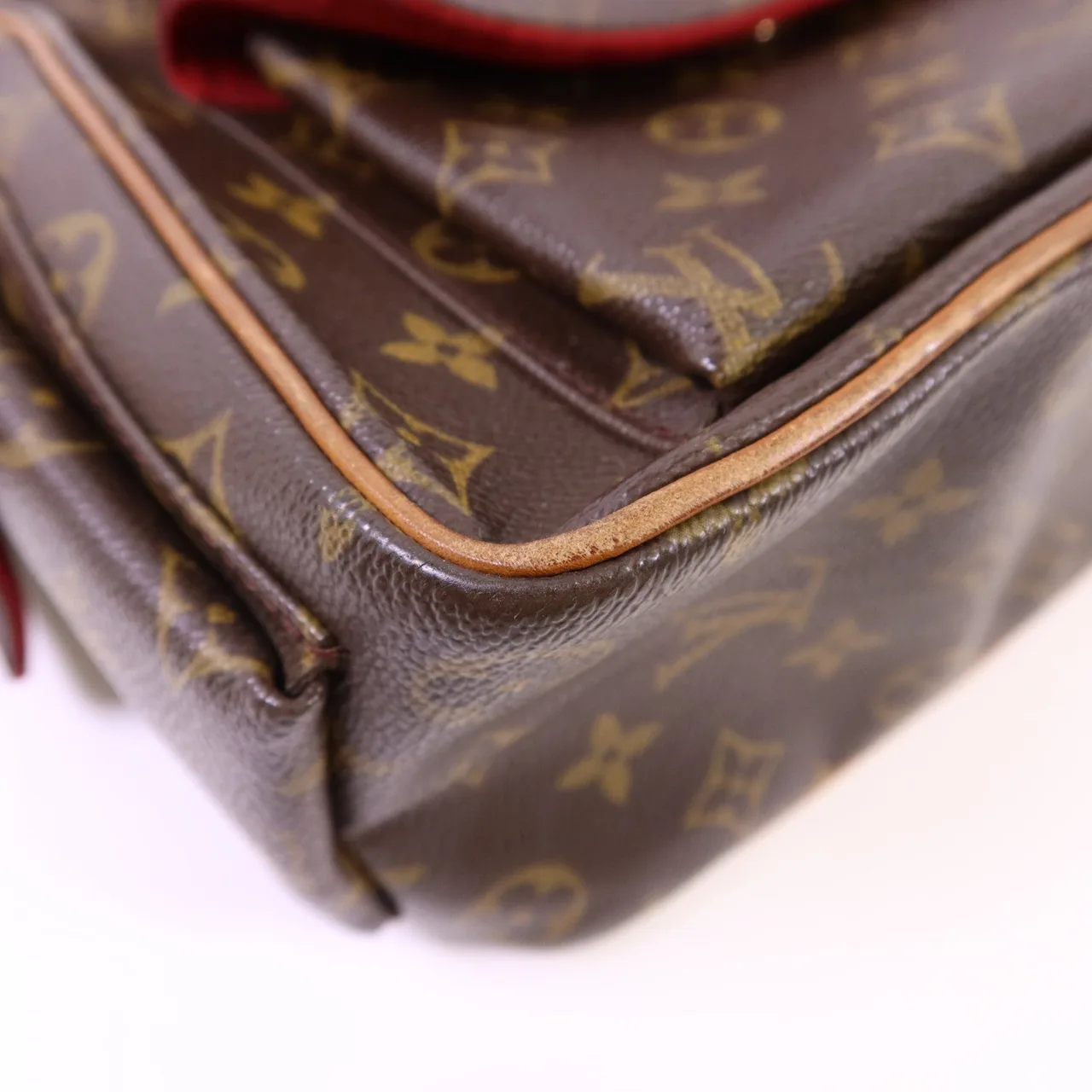 LOUIS VUITTON Excentri-cite M51161 手提包 塗層帆布 棕色 塗層帆布 中古品B - 縮圖 15