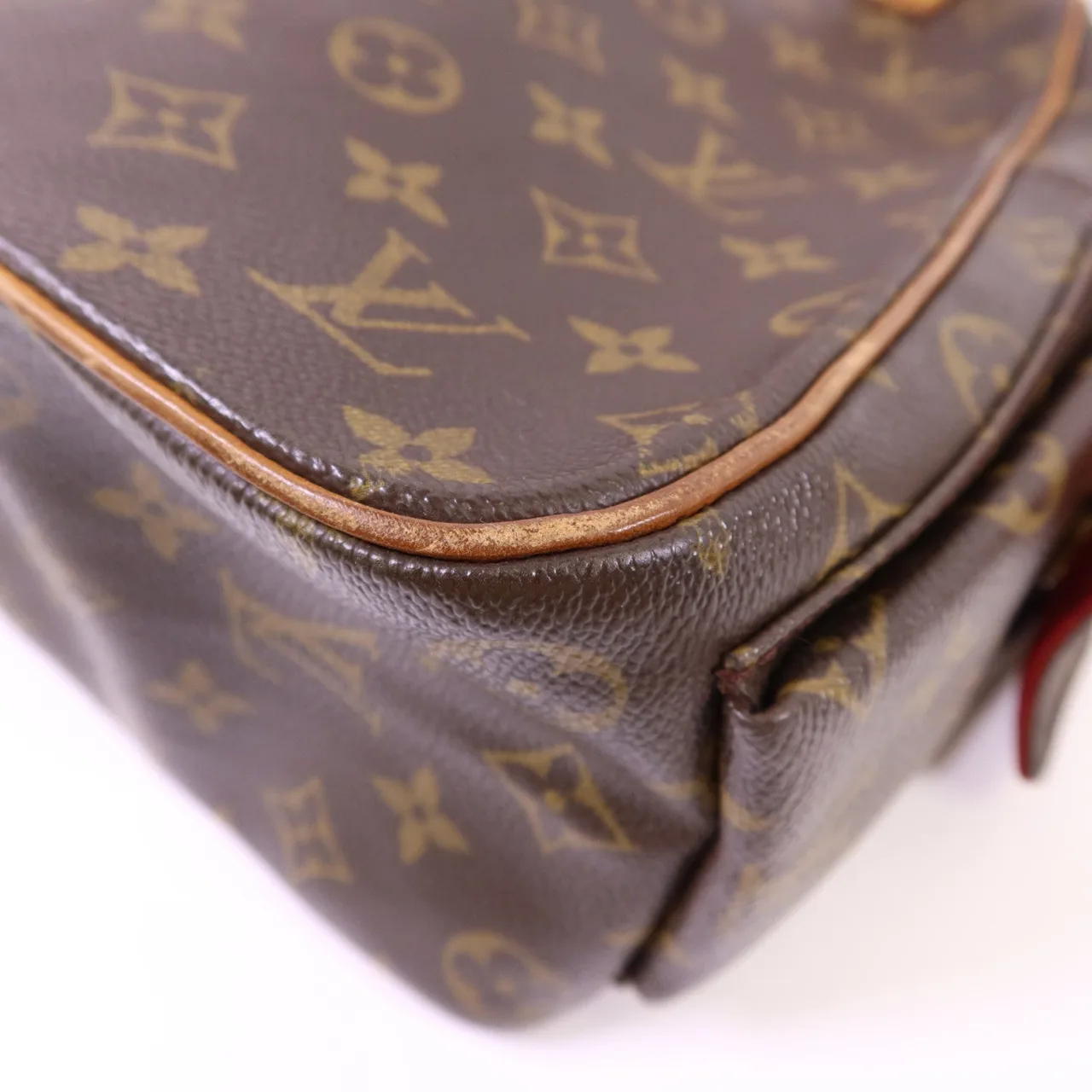 LOUIS VUITTON Excentri-cite M51161 手提包 塗層帆布 棕色 塗層帆布 中古品B - 縮圖 16