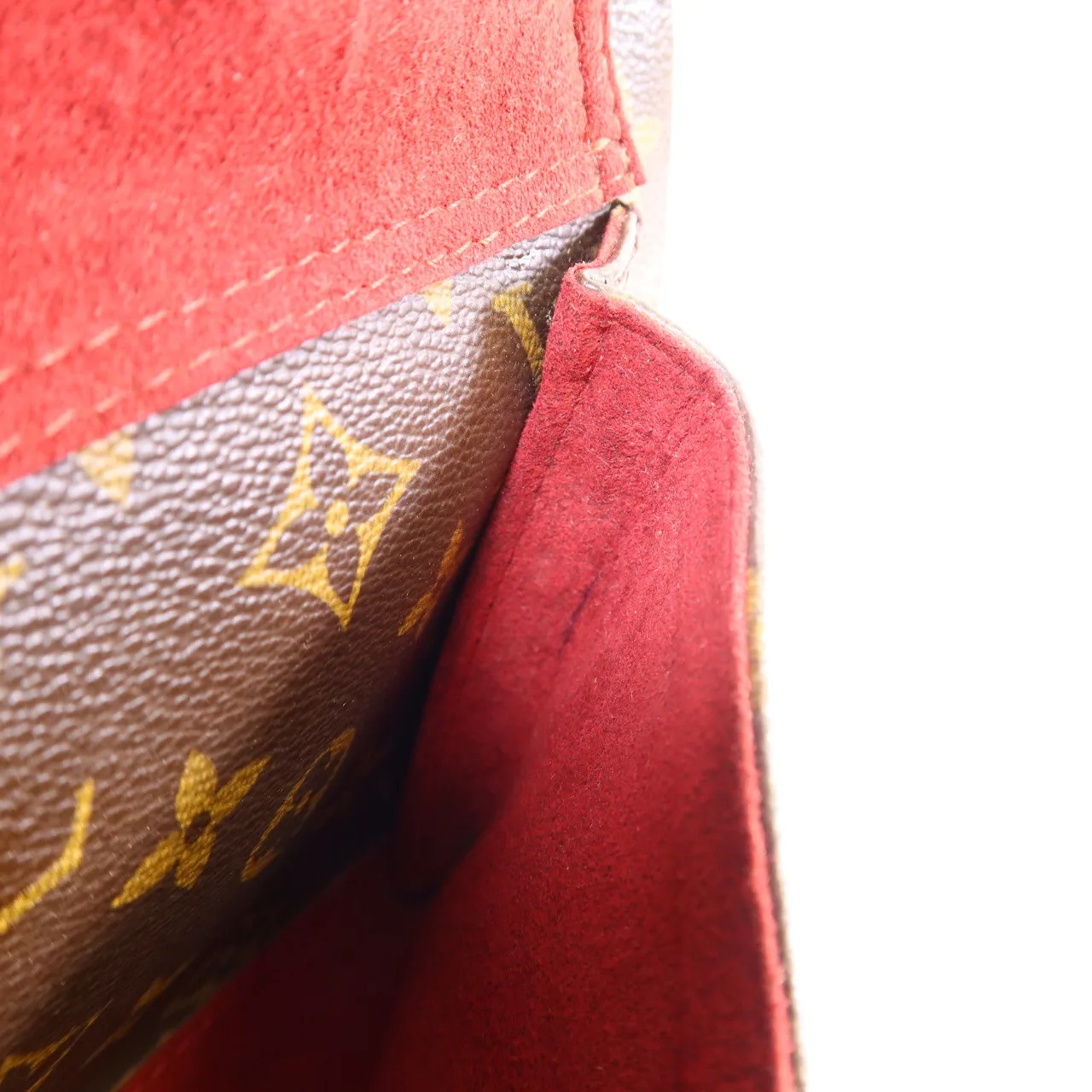 LOUIS VUITTON Excentri-cite M51161 手提包 塗層帆布 棕色 塗層帆布 中古品B - 縮圖 22