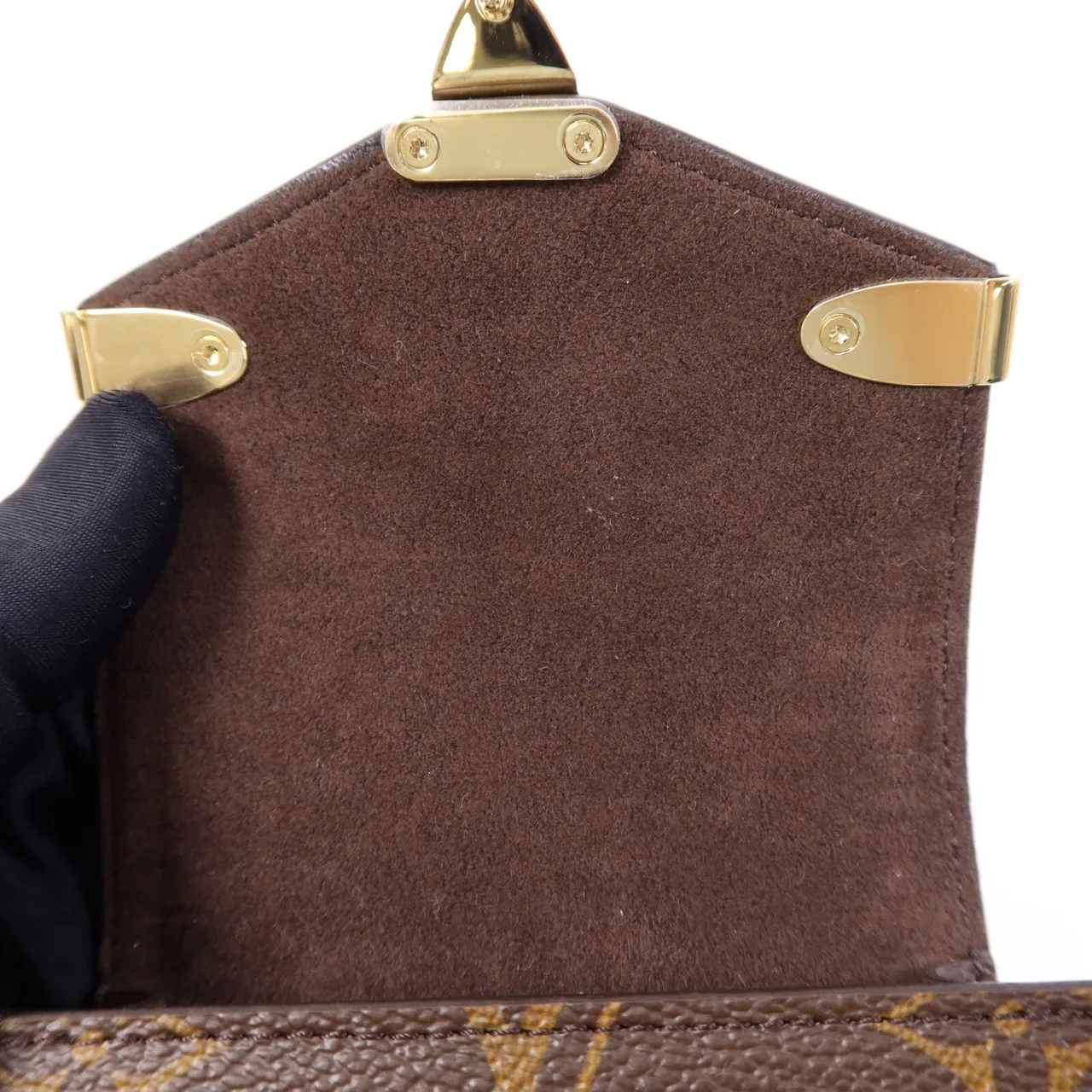 LOUIS VUITTON M13572 肩背包 塗層帆布 棕色 塗層帆布 新品同様 - 縮圖 14