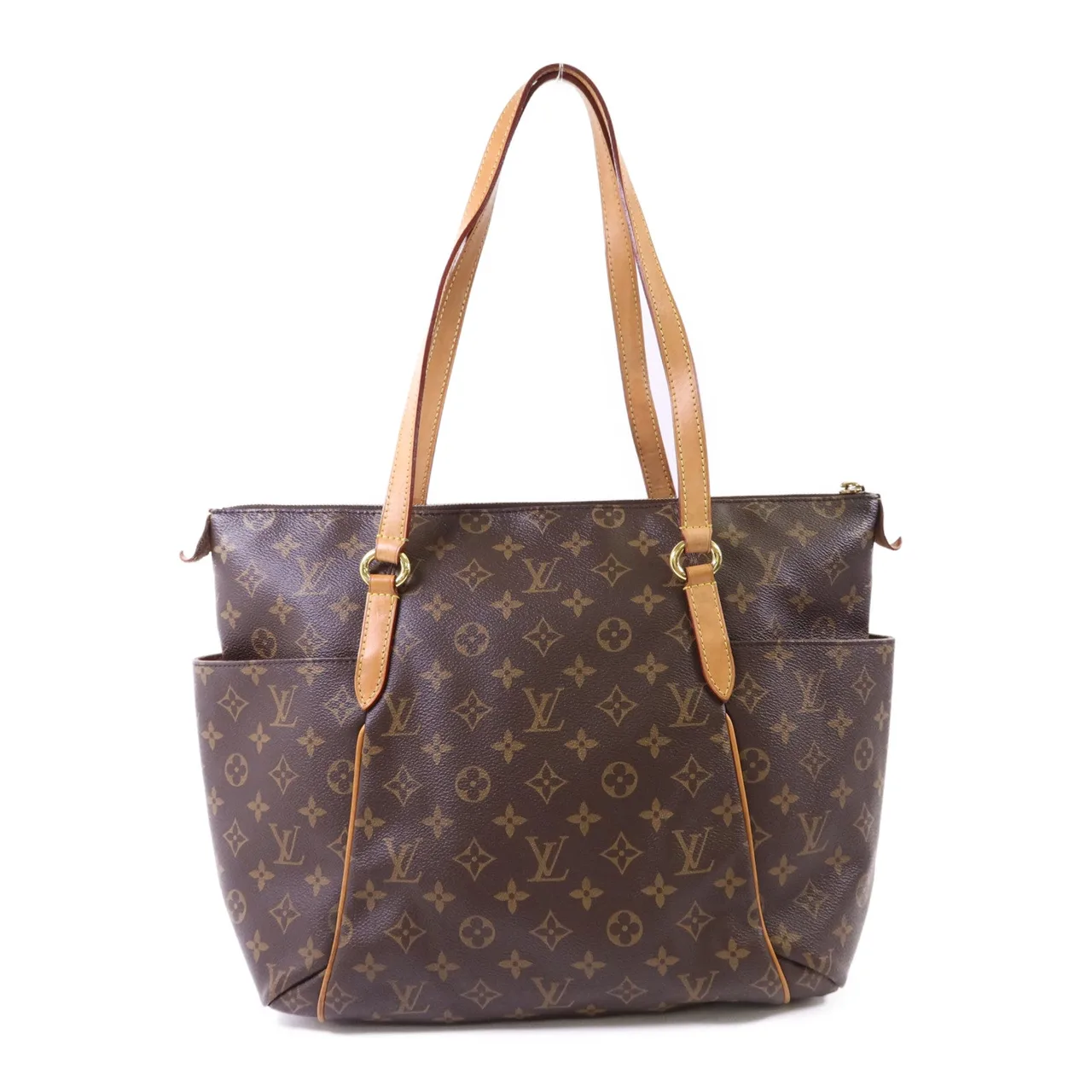 LOUIS VUITTON Totally M56689 托特包 塗層帆布 棕色