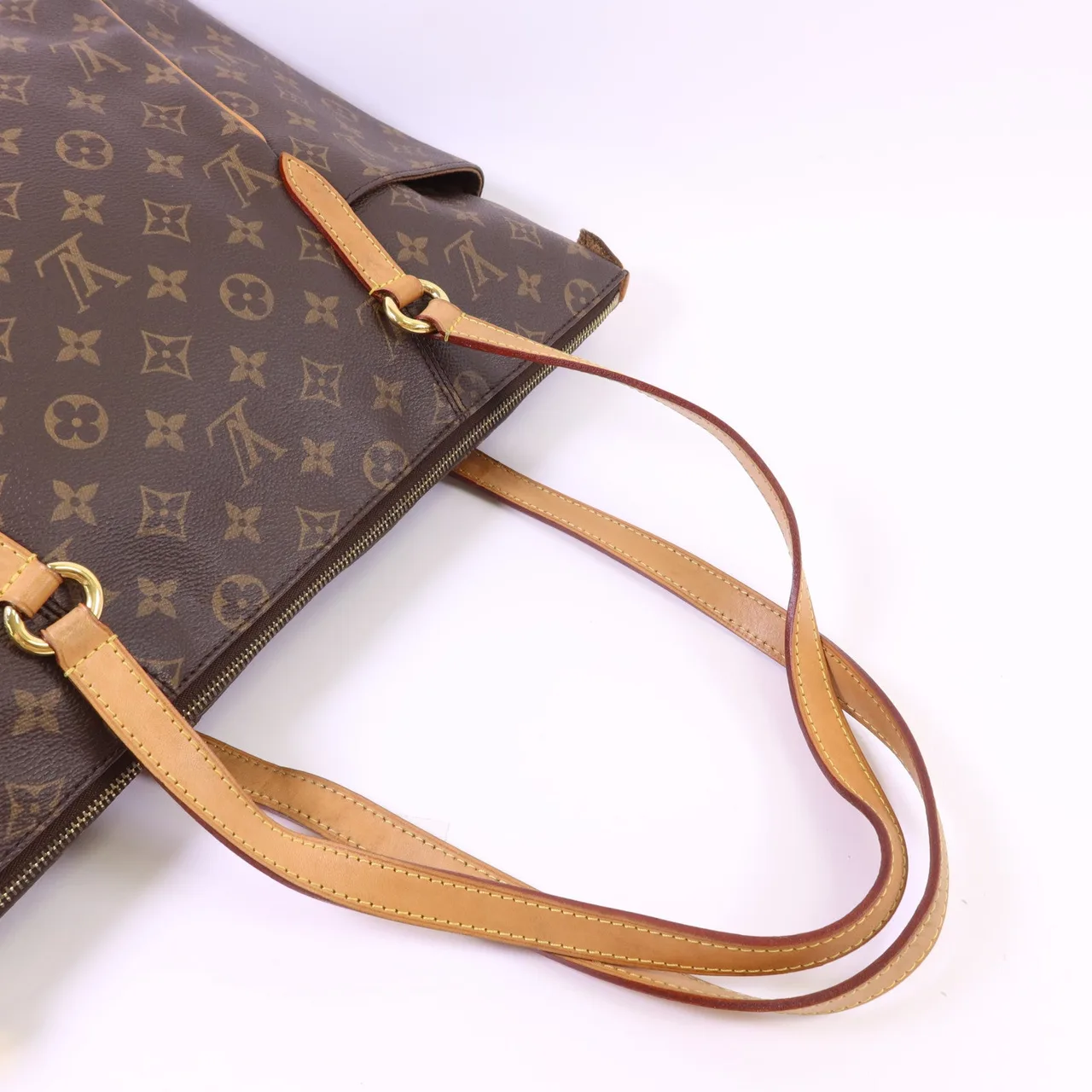 LOUIS VUITTON Totally M56689 托特包 塗層帆布 棕色 塗層帆布 中古品B - 縮圖 5