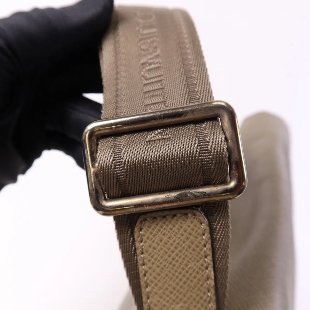 LOUIS VUITTON Roman M32625 肩背包 牛皮 卡其色 / Grey 牛皮 中古品B - 縮圖 7