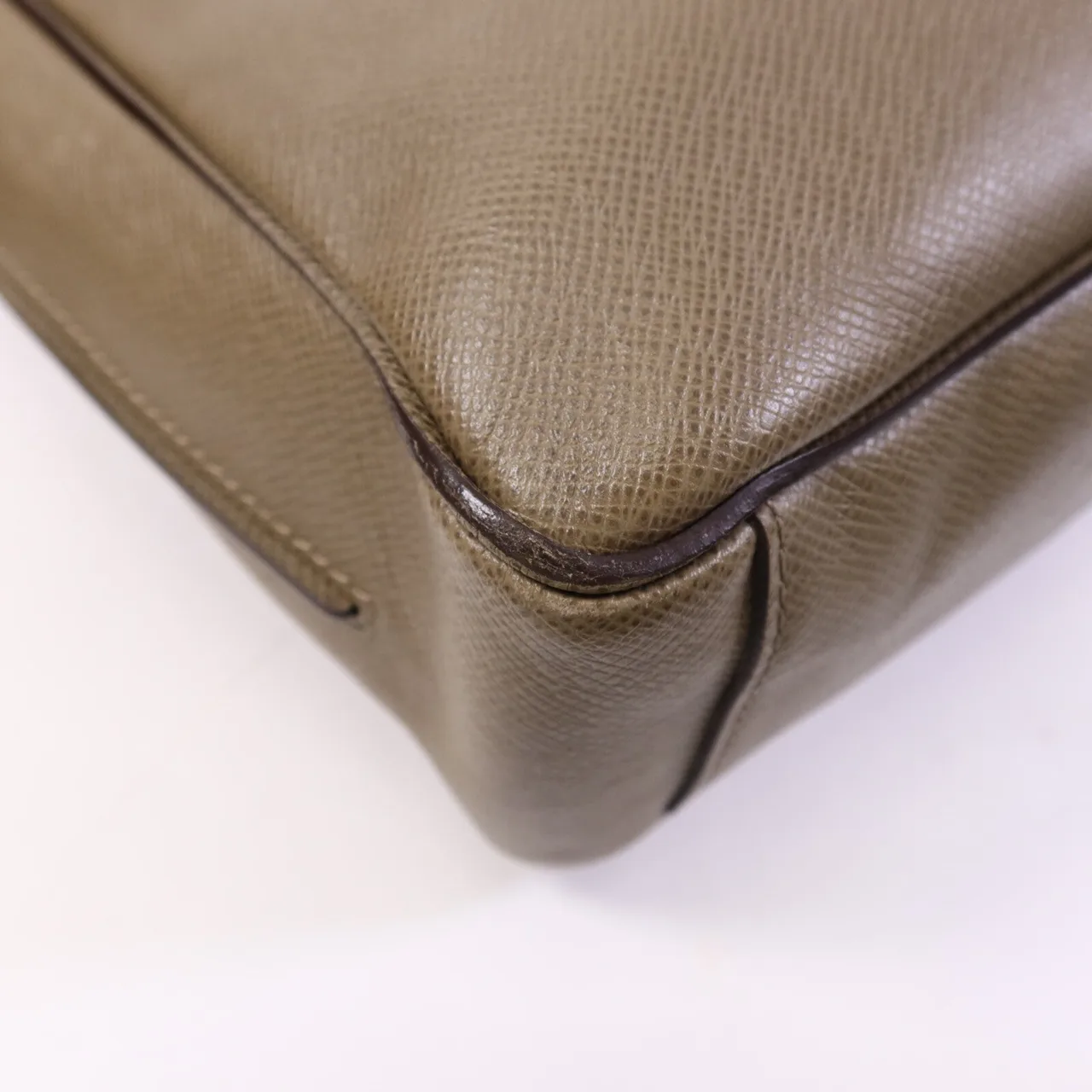 LOUIS VUITTON Roman M32625 肩背包 牛皮 卡其色 / Grey 牛皮 中古品B - 縮圖 15