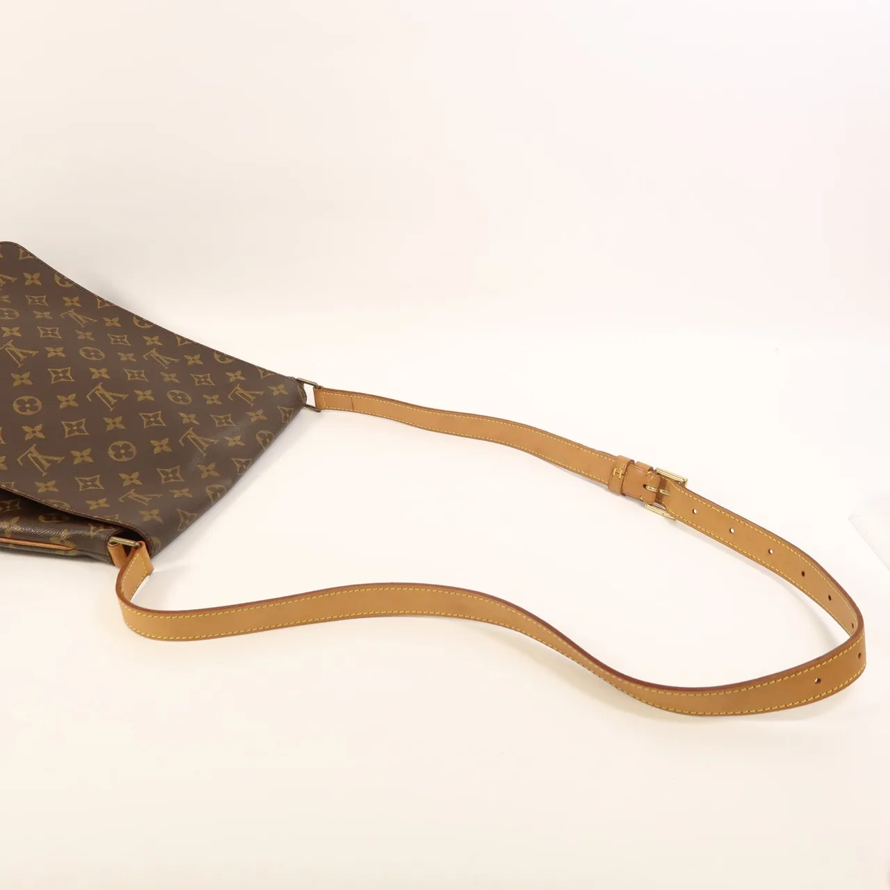 LOUIS VUITTON Musette M51256 Shoulder Bag Coated Canvas 棕色 / Brown Coated Canvas Rank B - Thumbnail 8