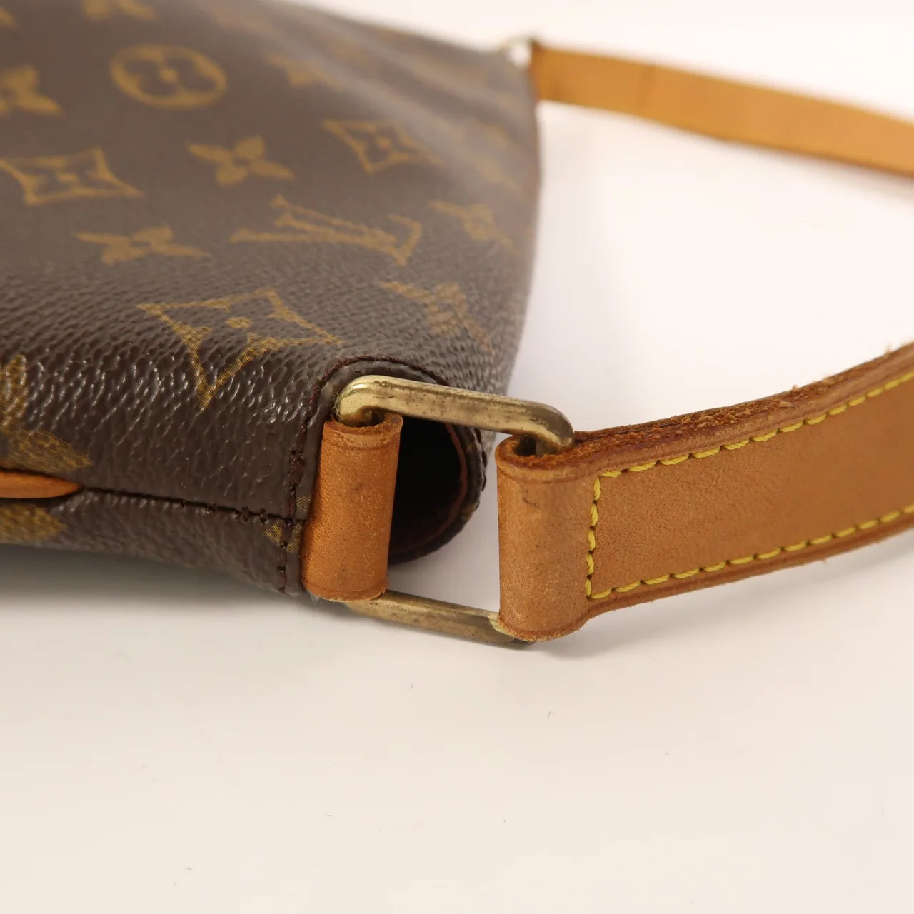 LOUIS VUITTON Musette M51256 Shoulder Bag Coated Canvas 棕色 / Brown Coated Canvas Rank B - Thumbnail 15