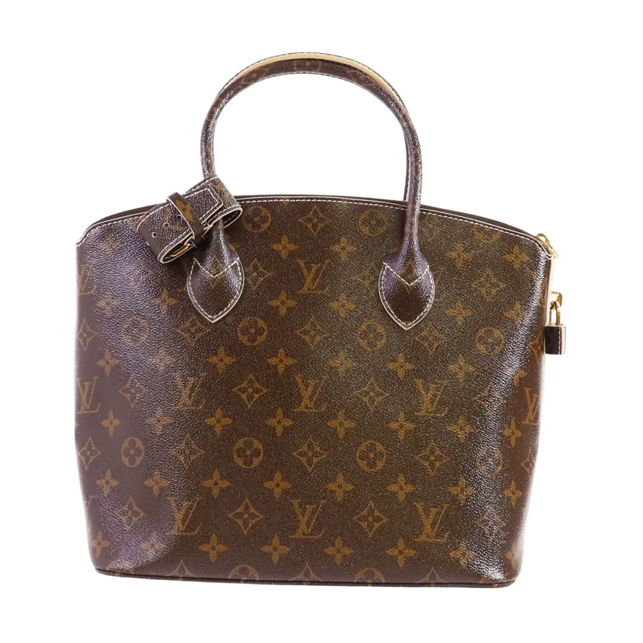 LOUIS VUITTON Lockit M40597 手提包 塗層帆布 棕色 塗層帆布 中古品A - 縮圖 2