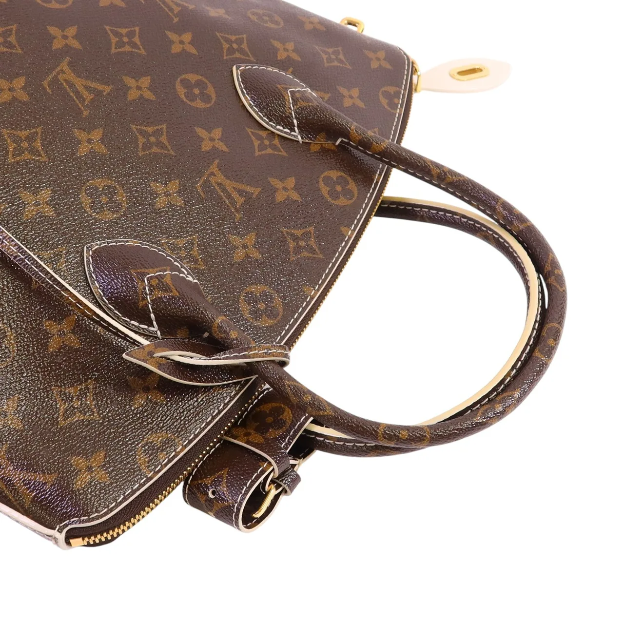LOUIS VUITTON Lockit M40597 手提包 塗層帆布 棕色 塗層帆布 中古品A - 縮圖 8