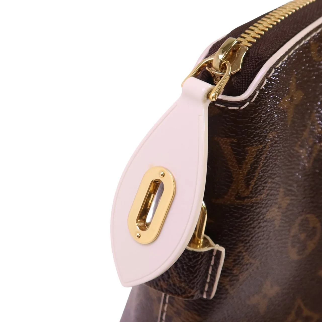 LOUIS VUITTON Lockit M40597 手提包 塗層帆布 棕色 塗層帆布 中古品A - 縮圖 16