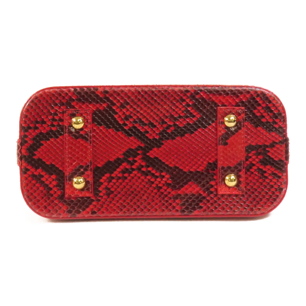 LOUIS VUITTON Alma N90910 2-Way Bag x Snakeskin 紅色 / Red x Snakeskin Rank A - Thumbnail 4