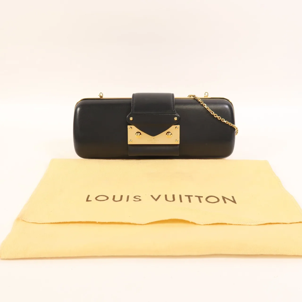 LOUIS VUITTON M97077 肩背包 牛皮 黑色 / Black 牛皮 中古品A - 縮圖 10