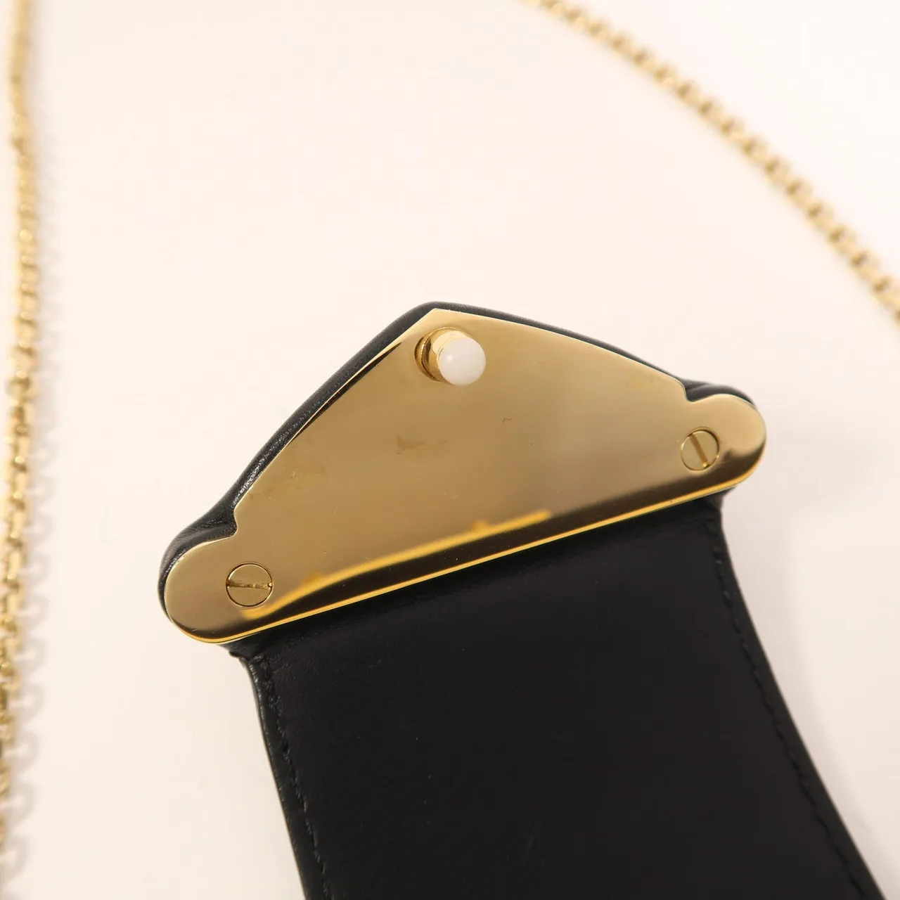 LOUIS VUITTON M97077 肩背包 牛皮 黑色 / Black 牛皮 中古品A - 縮圖 17