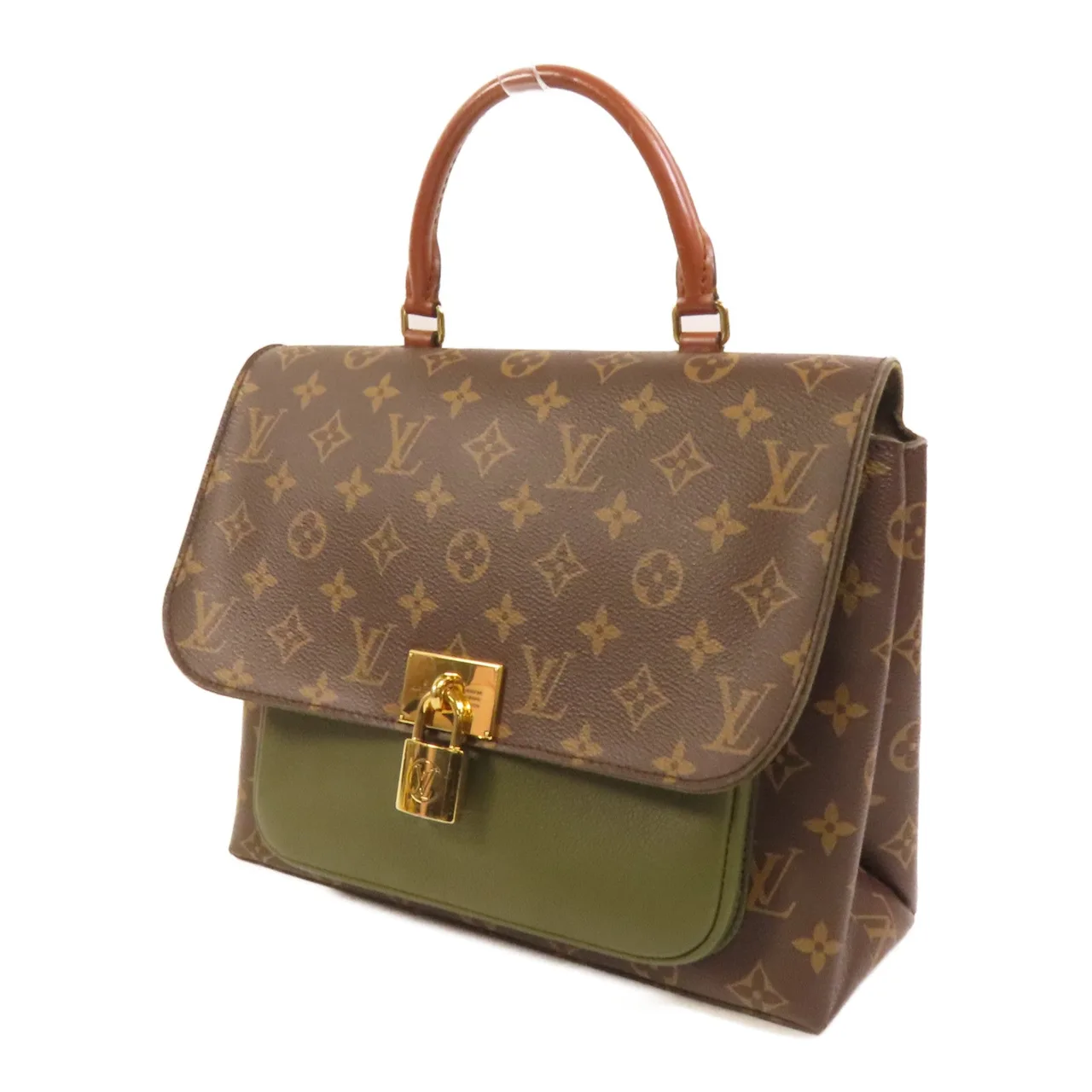 LOUIS VUITTON Marignan M44259 2-Way Bag Coated Canvas 棕色 Coated Canvas Rank A - Thumbnail 3