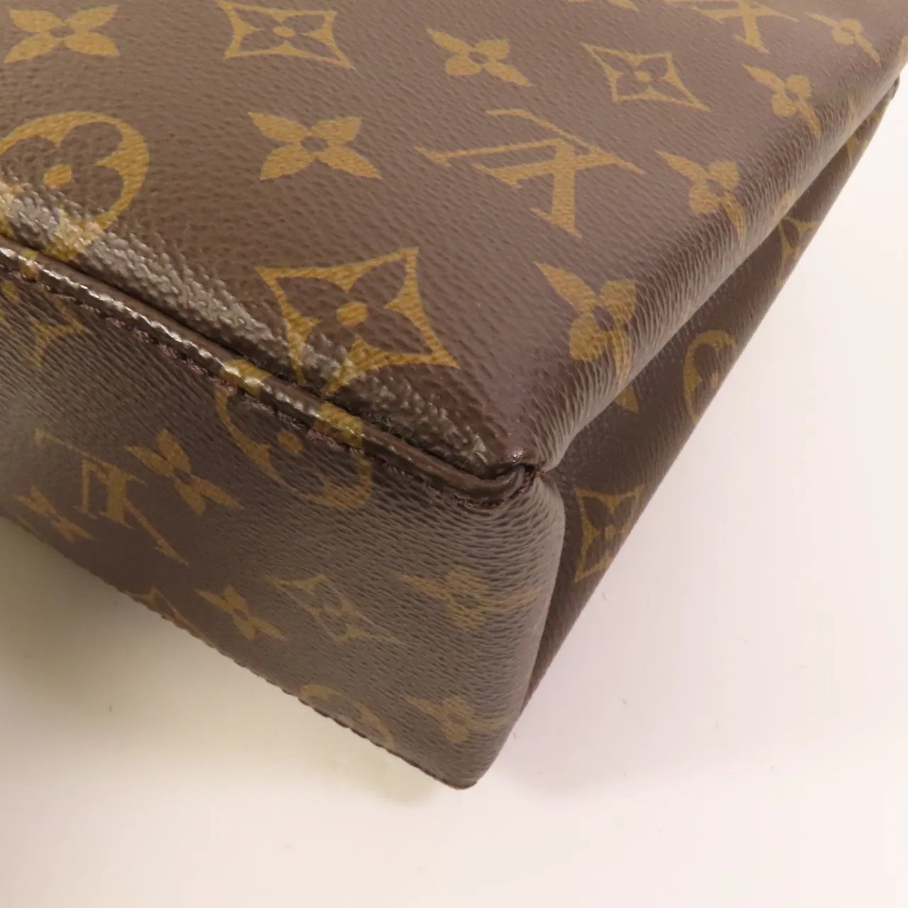 LOUIS VUITTON Marignan M44259 2-Way Bag Coated Canvas 棕色 Coated Canvas Rank A - Thumbnail 15