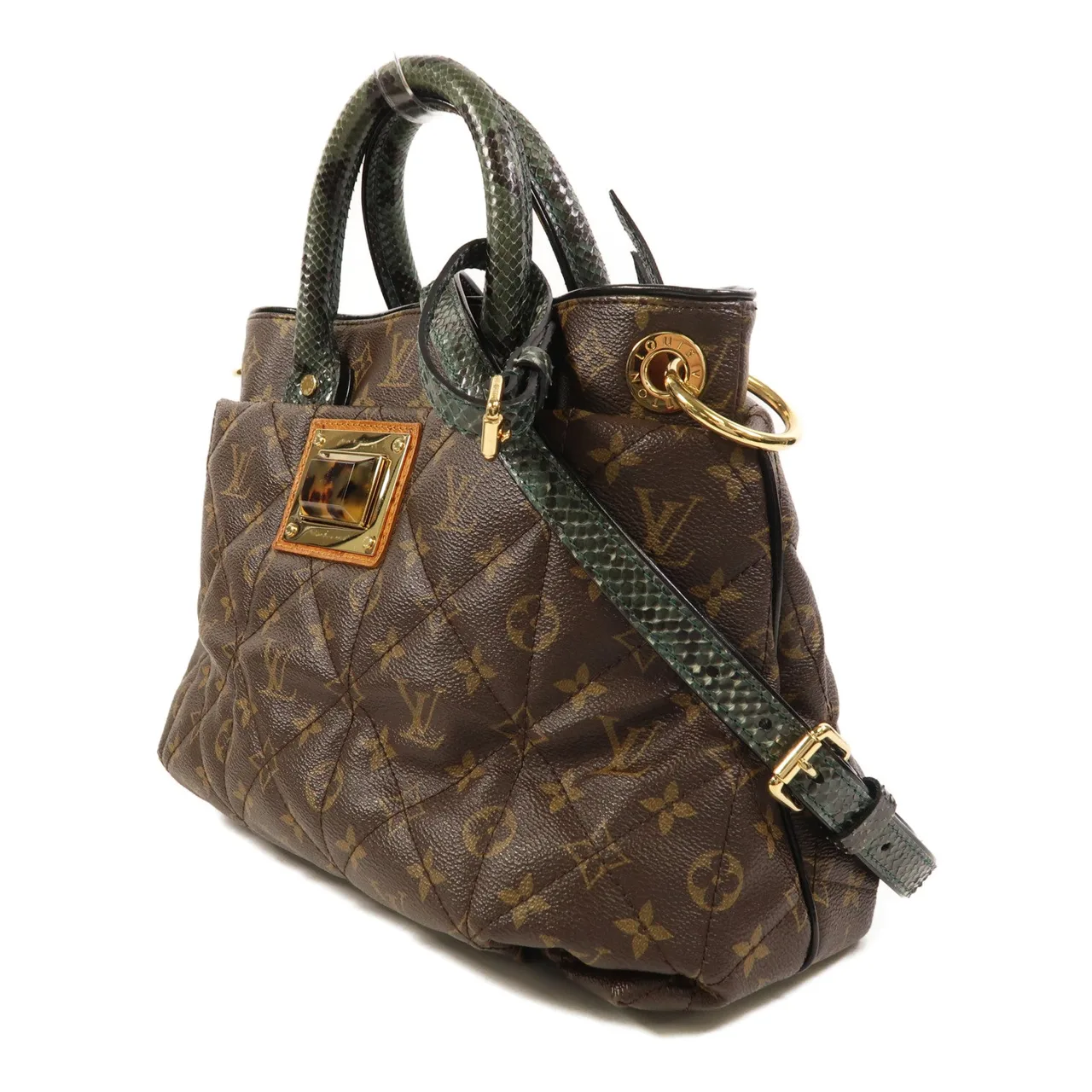 LOUIS VUITTON N90312 2-Way Bag Coated Canvas 棕色 / Brown Coated Canvas Rank A - Thumbnail 3