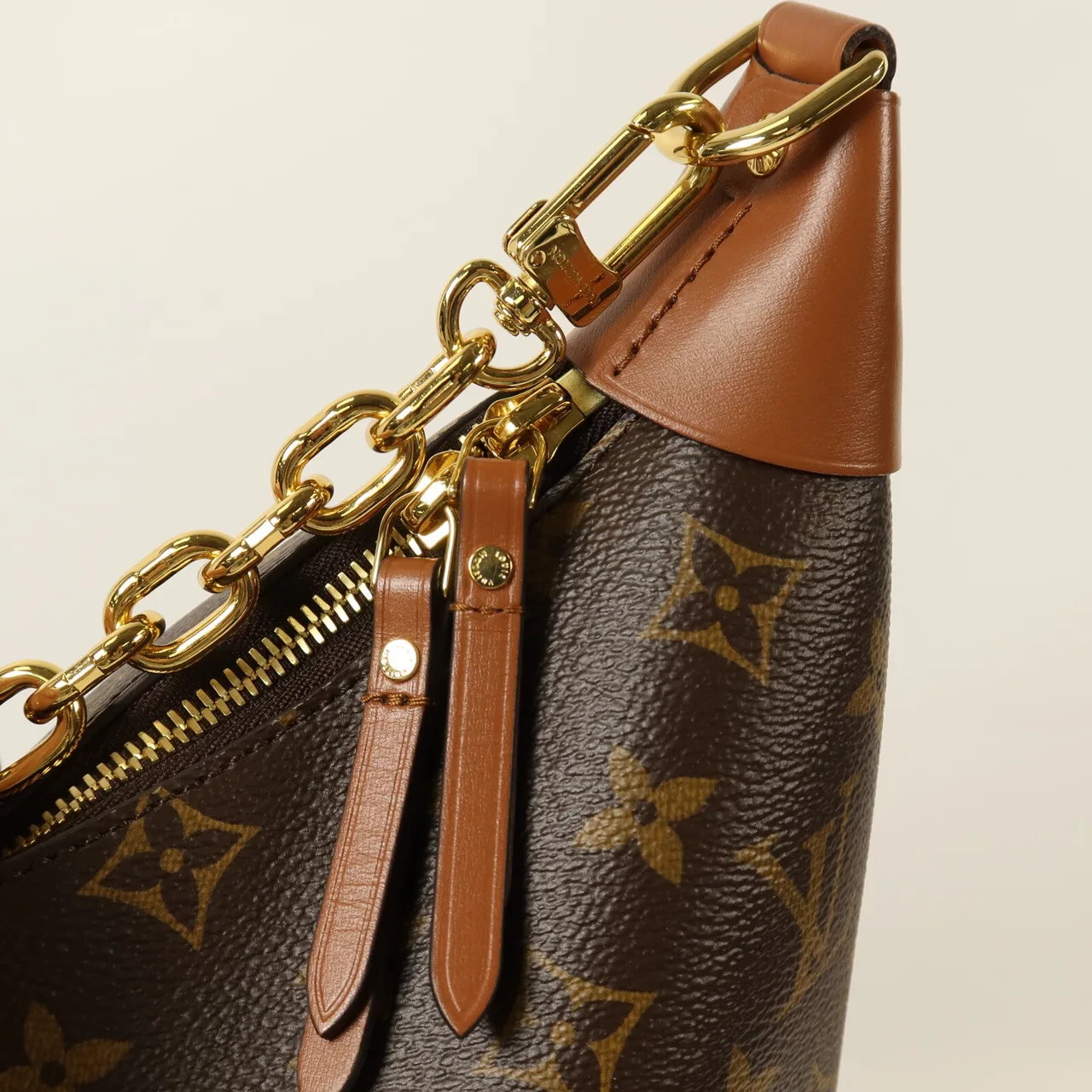 LOUIS VUITTON Loop M46311 兩用包 塗層帆布 棕色 / Brown 塗層帆布 中古品A - 縮圖 13