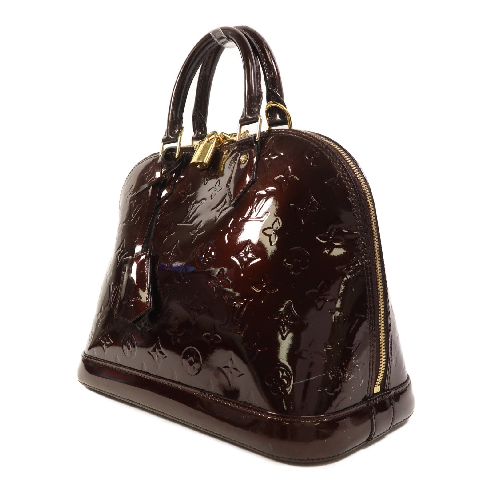 LOUIS VUITTON Alma M91611 Handbag enamel 3