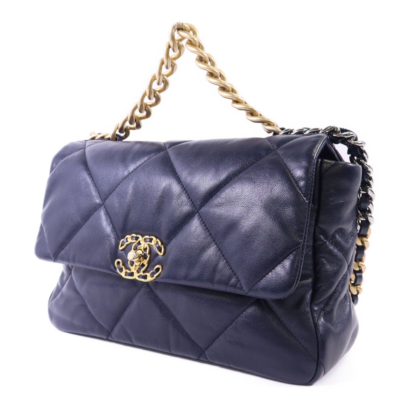 LOUIS VUITTON 2-Way Bag Lambskin 3