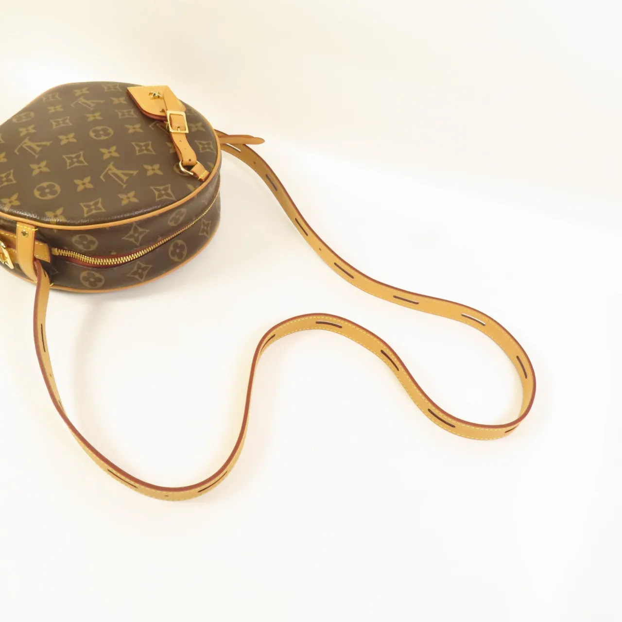 LOUIS VUITTON Boite Chapeau Souple M45647 Shoulder Bag Coated Canvas 棕色 / Brown Coated Canvas Rank A - Thumbnail 6
