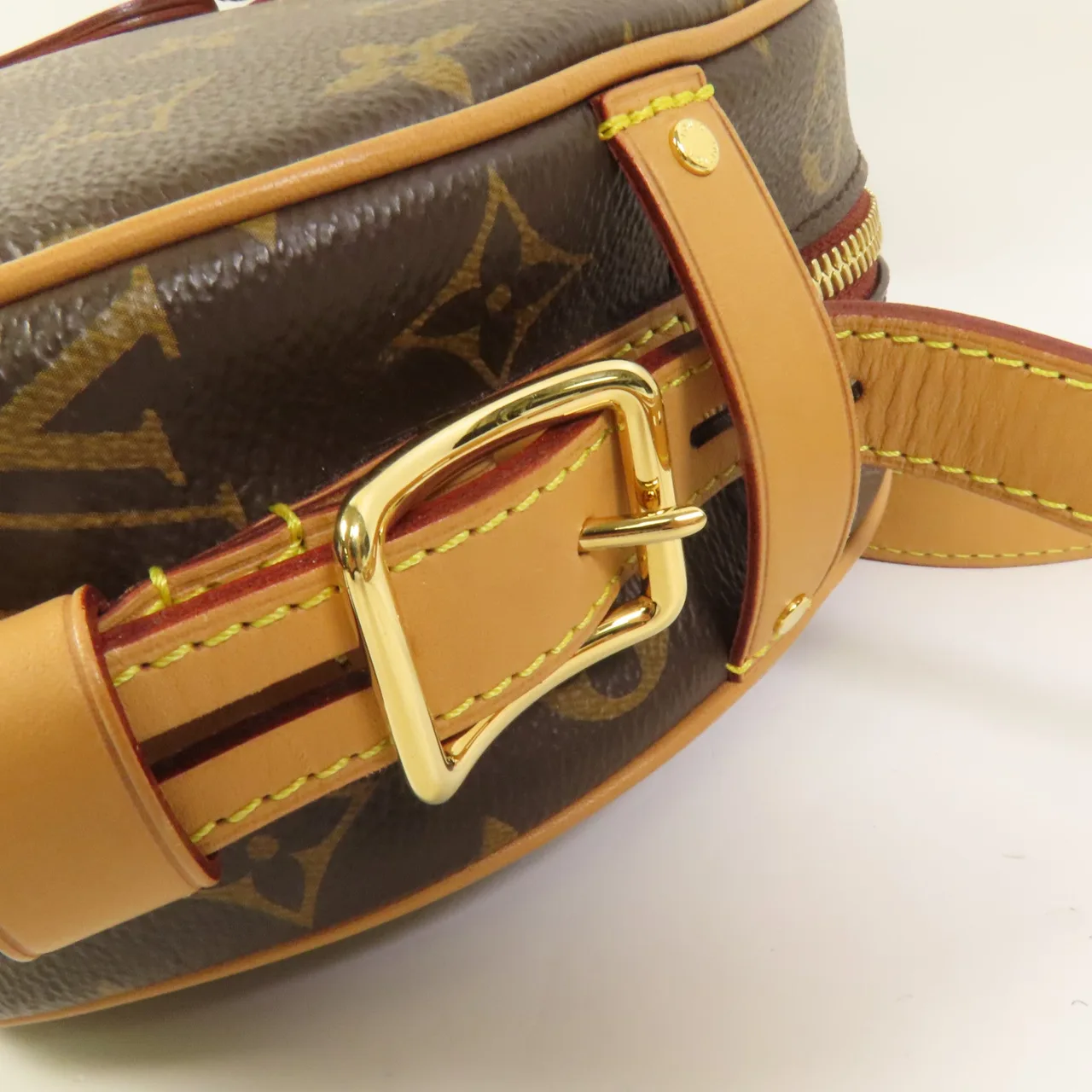 LOUIS VUITTON Boite Chapeau Souple M45647 Shoulder Bag Coated Canvas 棕色 / Brown Coated Canvas Rank A - Thumbnail 8
