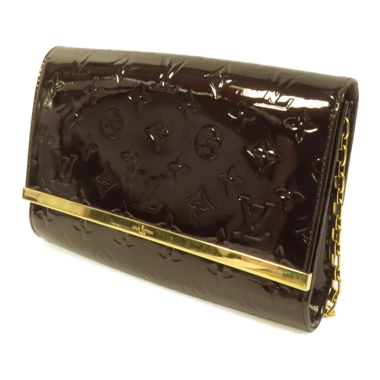 LOUIS VUITTON M90093 Shoulder Bag Leather 紅色 / Burgundy Leather Rank B - Thumbnail 3